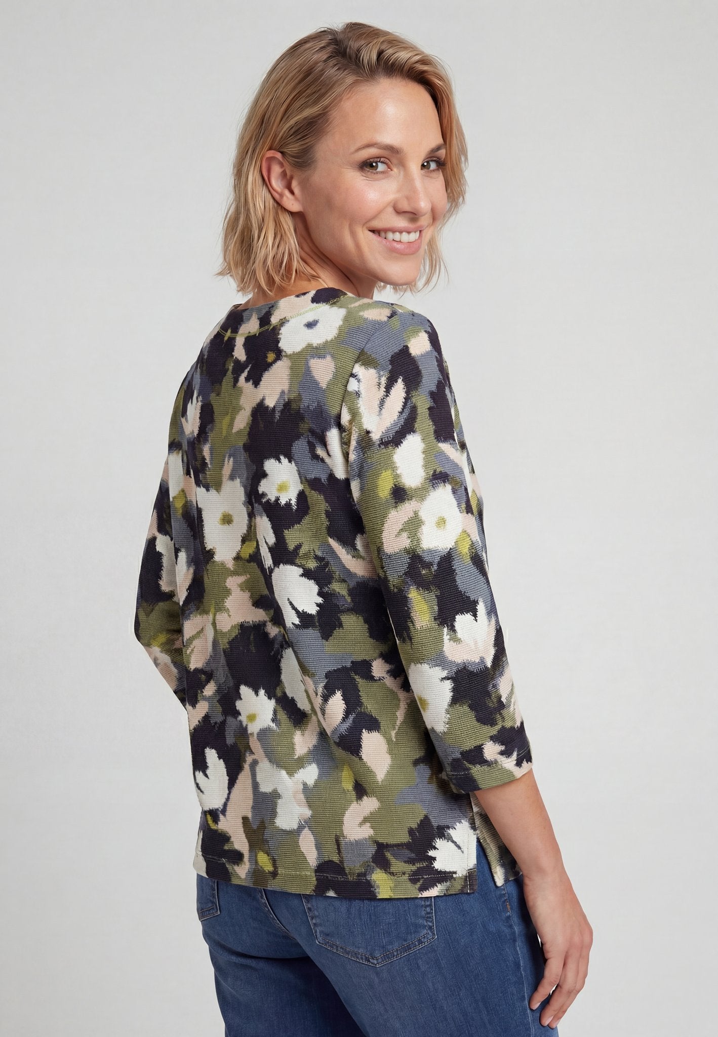 Olsen Damen Sweatshirts Moss Gree