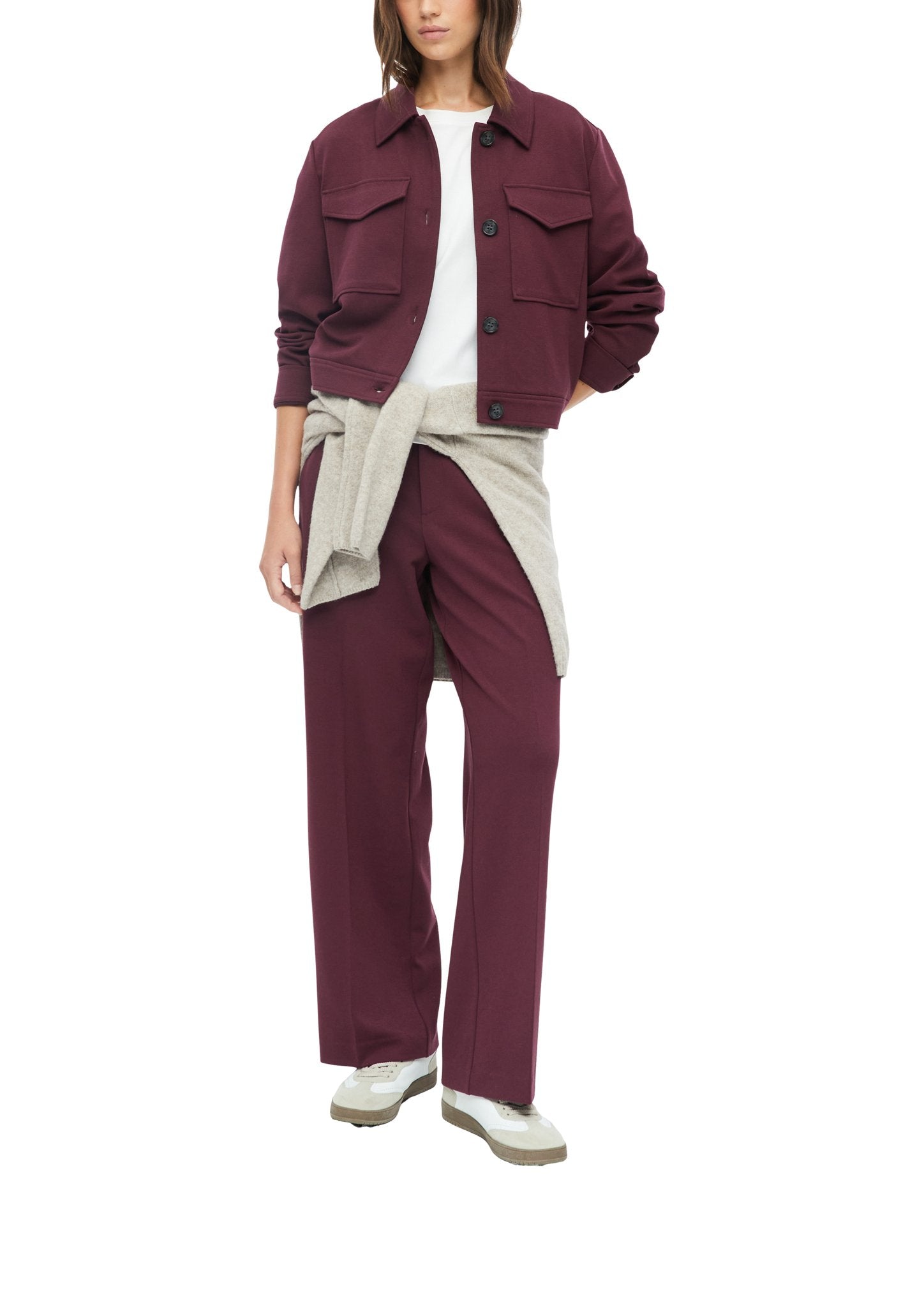 S. Oliver red Damen Hosen Lilac/Pink
