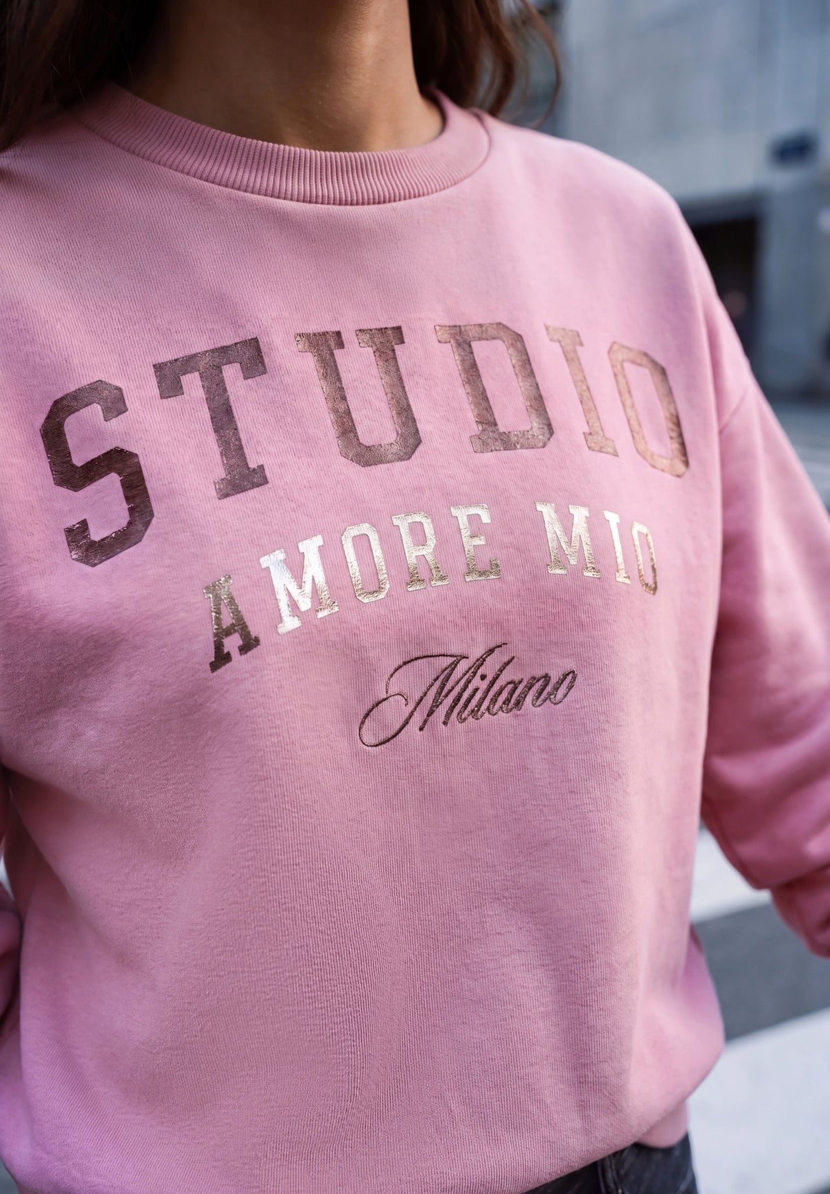 Street One Studio Damen Pullover  Pearly Ro