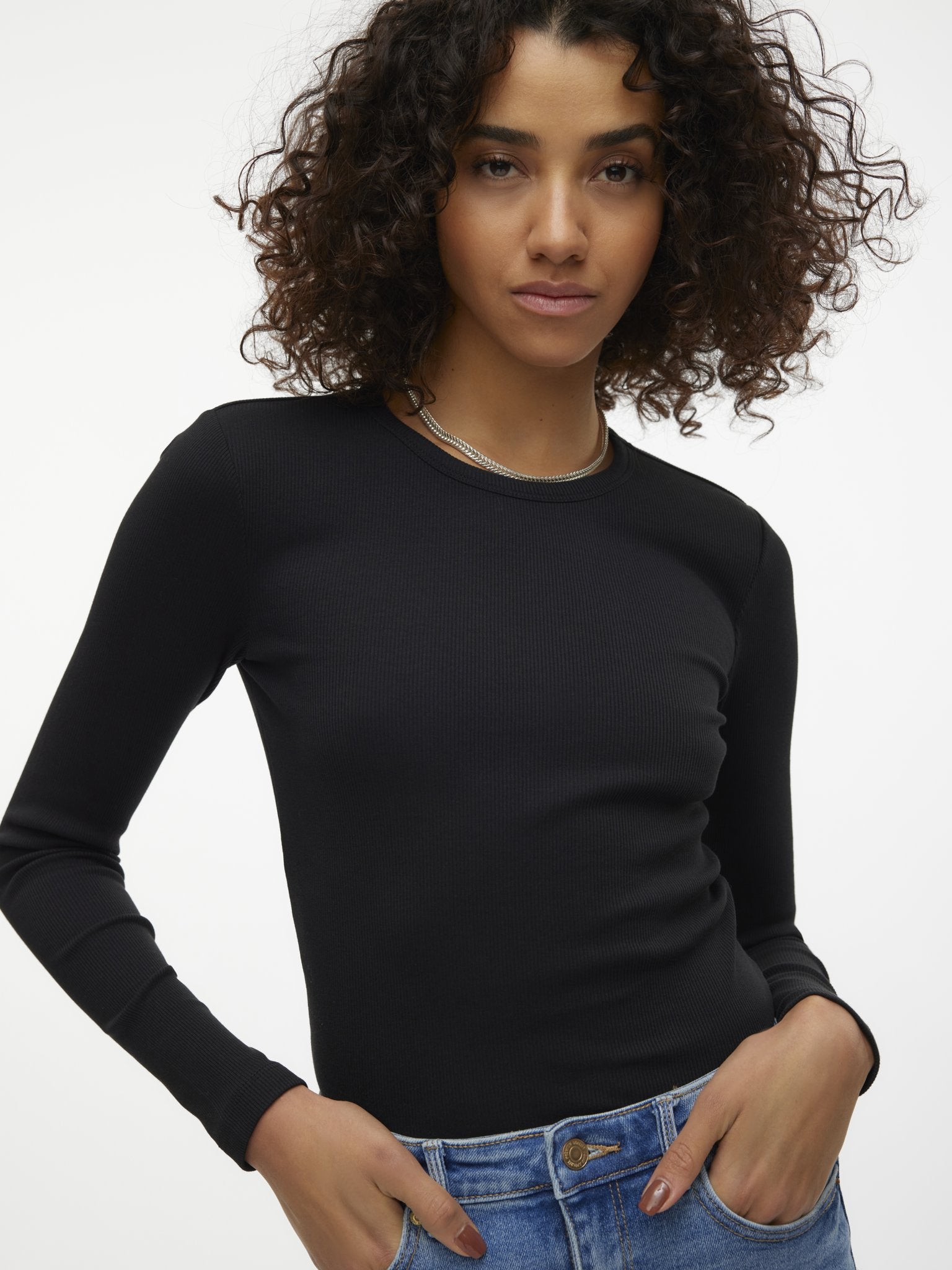 Vero Moda Damen T-Shirts Black