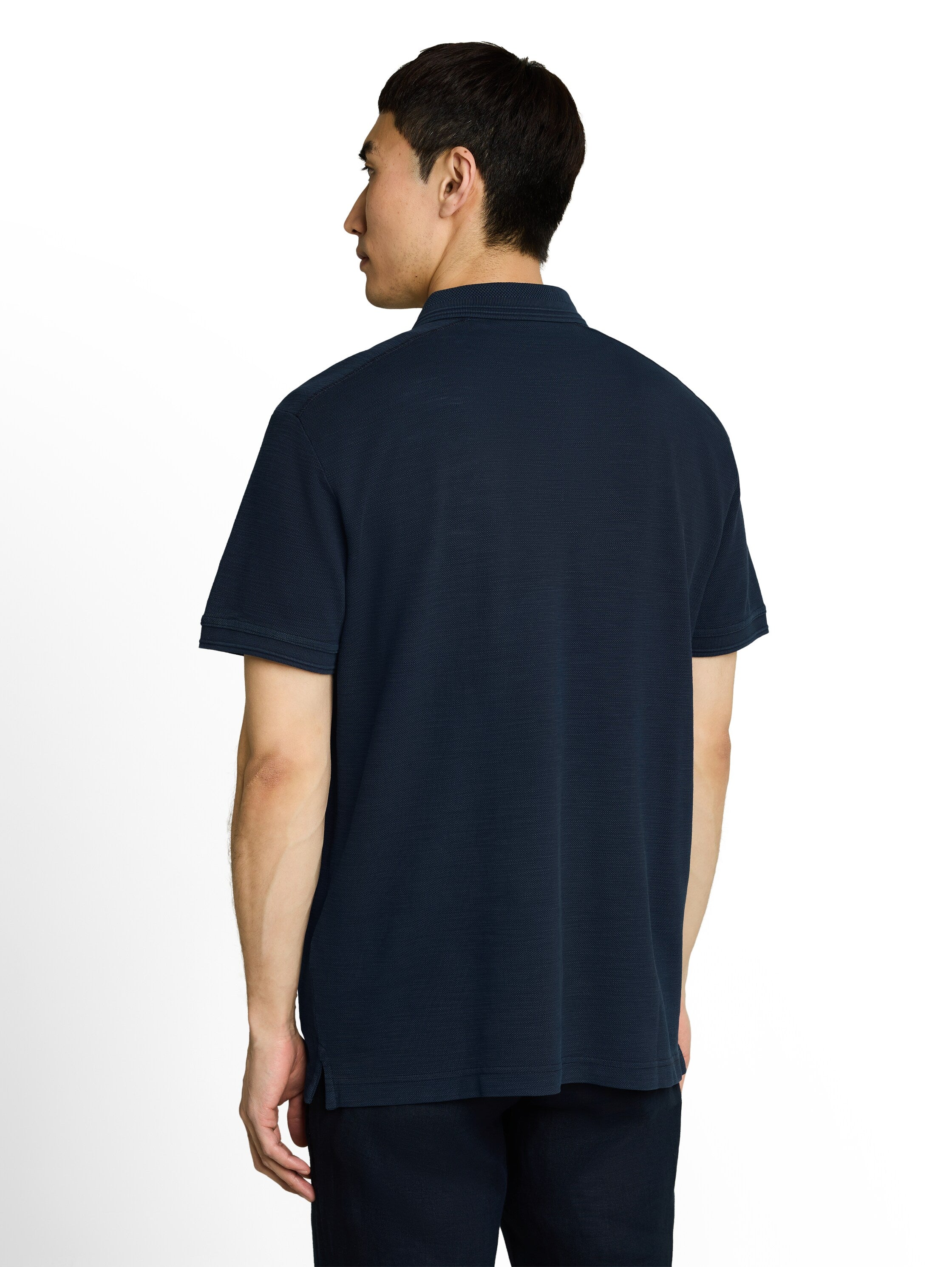 Tom Tailor Herren Polo-Shirts Sky Captain Blu