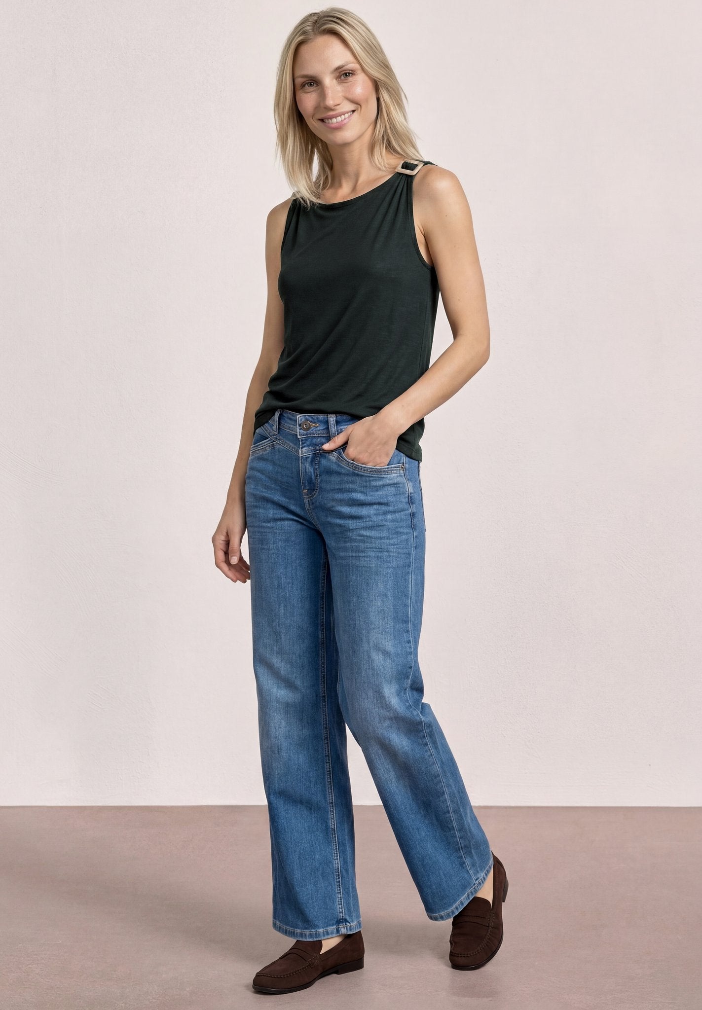 Street One Damen T-Shirts  Deep Boun