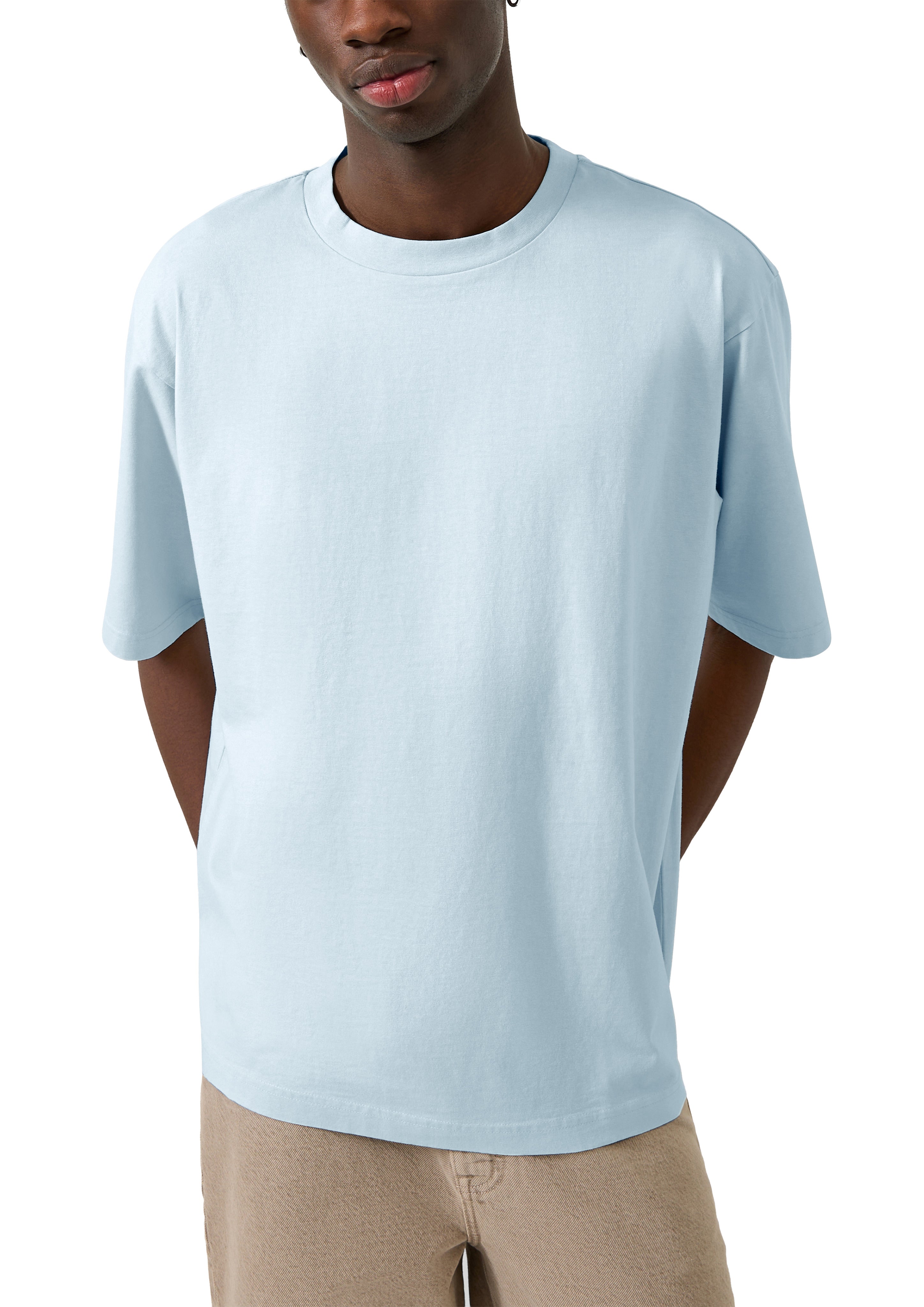QS by S.Oliver Herren T-Shirts kurz Blue