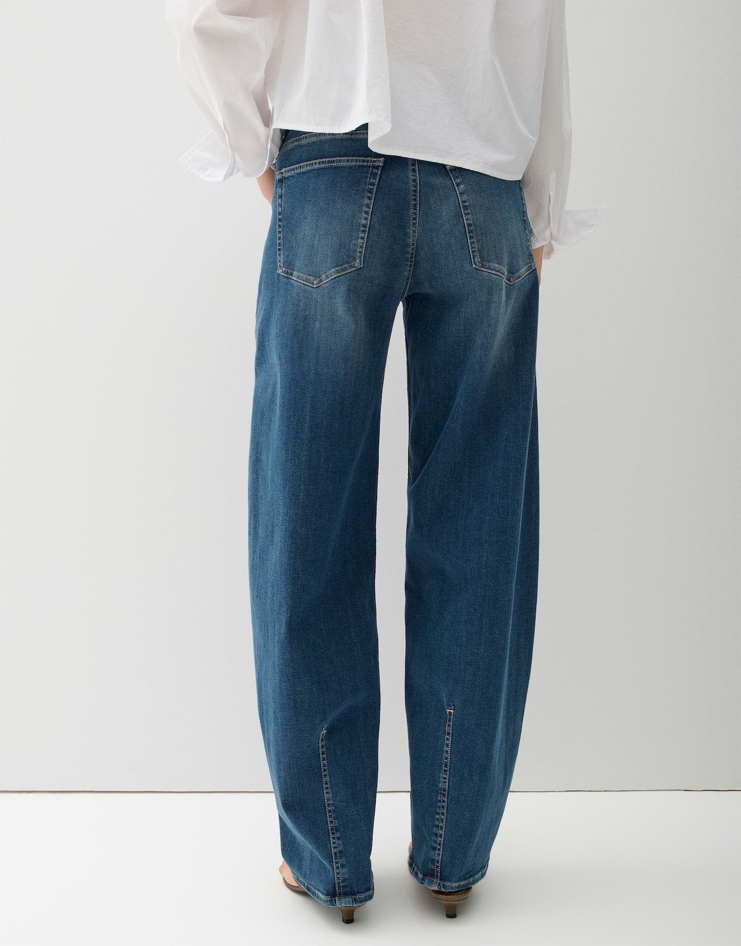 Opus Pants Damen Jeans  Dark Blue