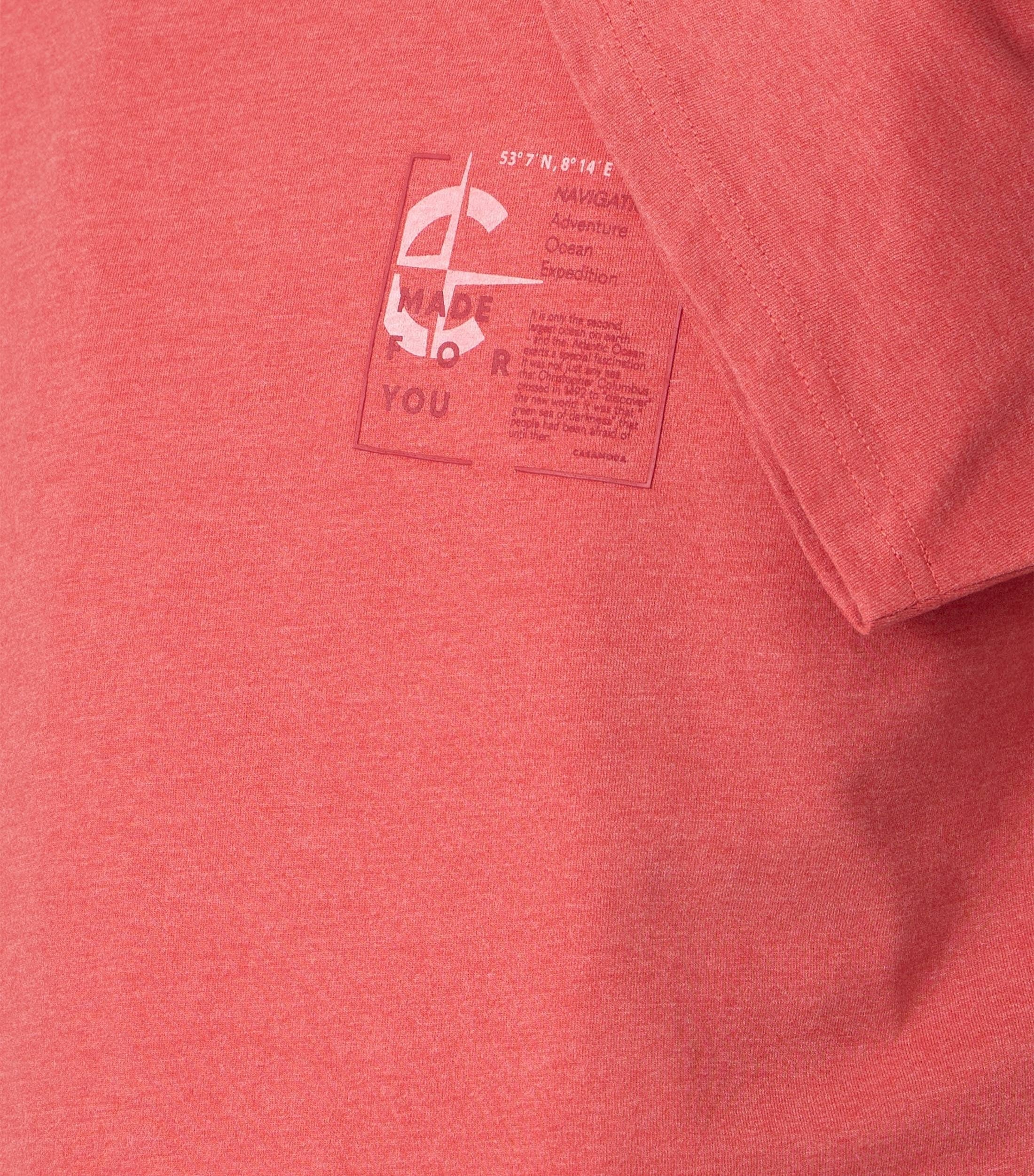 Casa Moda Herren T-Shirts kurz  Rot