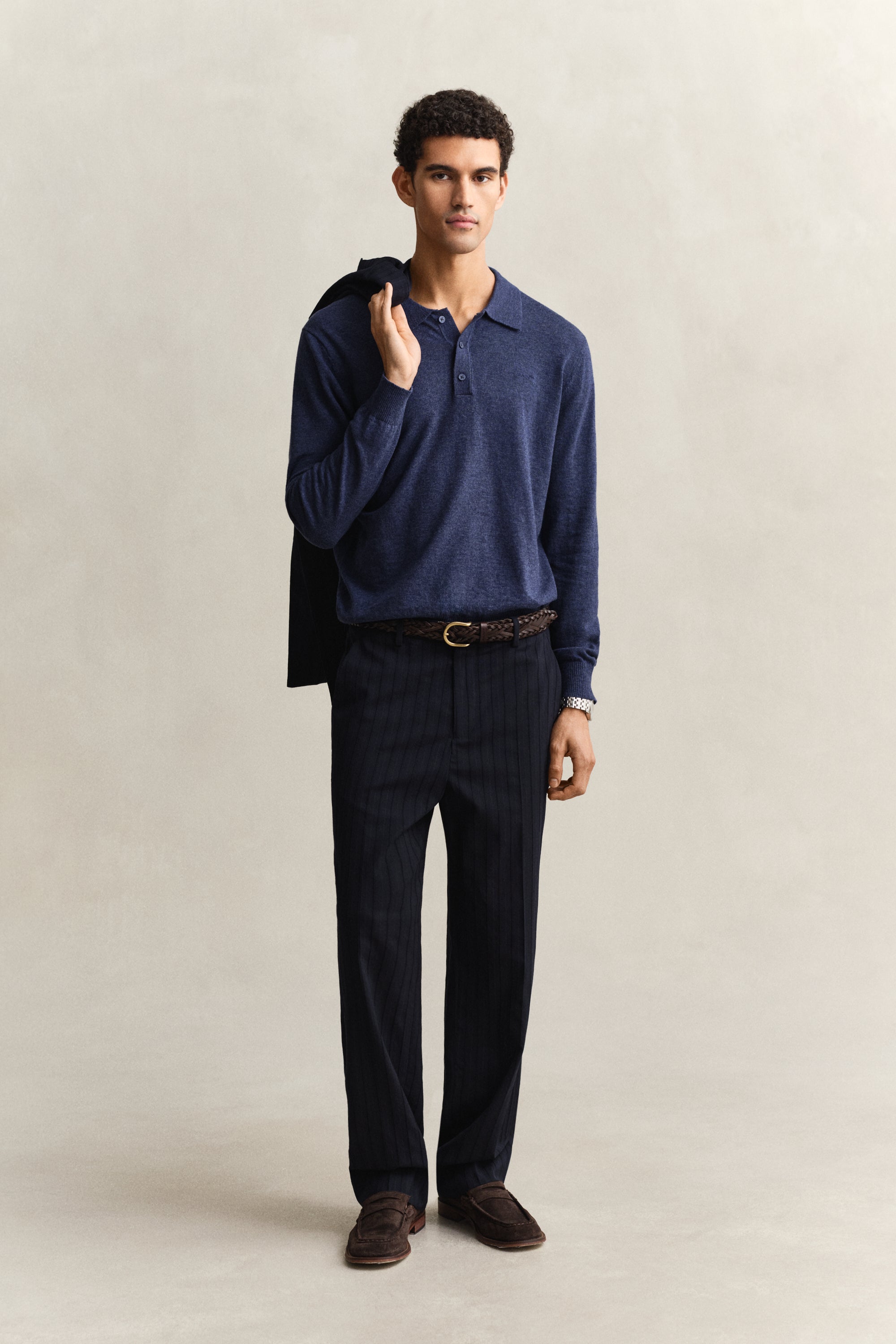 Gant Herren Pullover  Dark Indigo