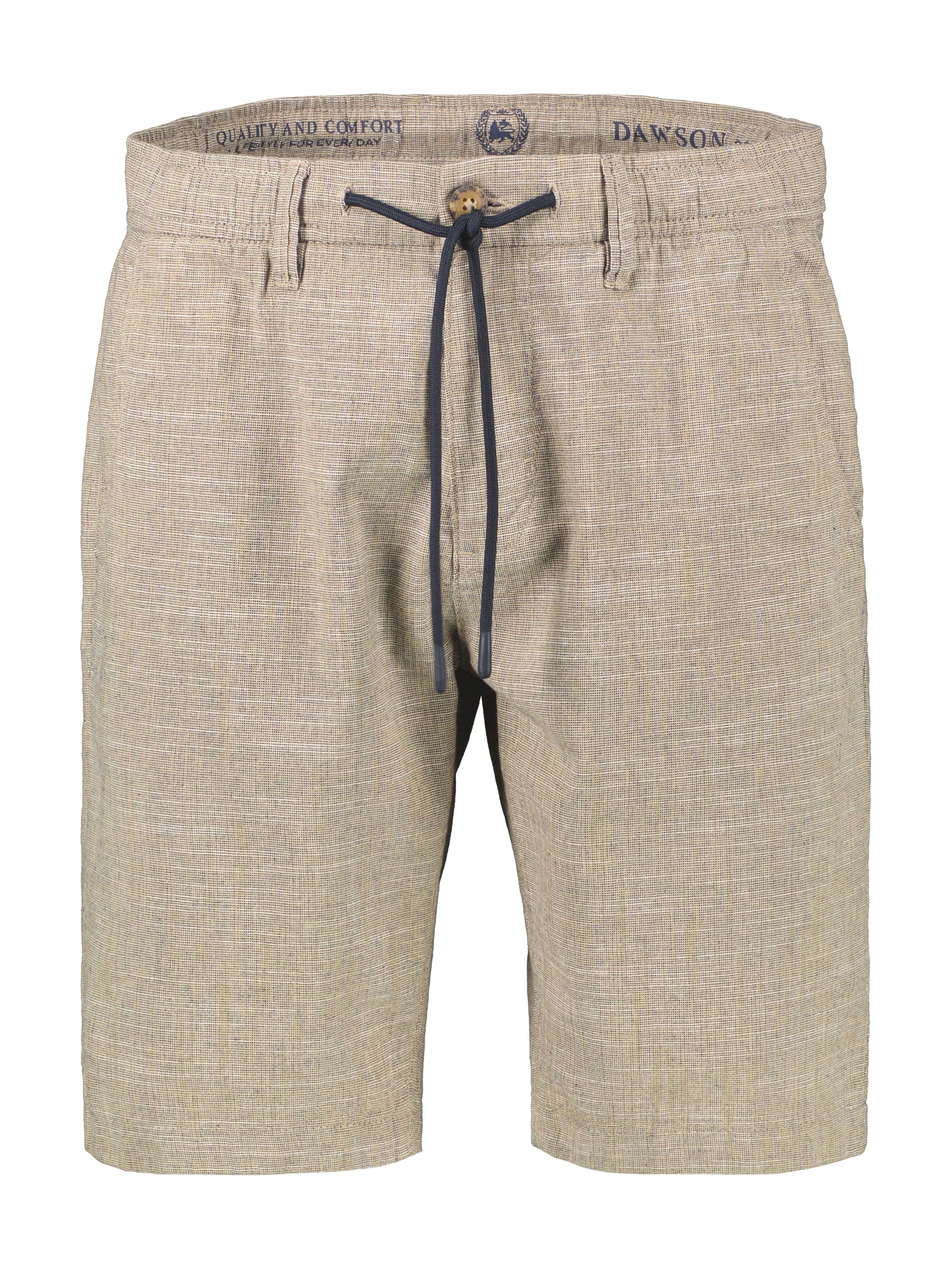 Lerros Herren Shorts Medium Kitt