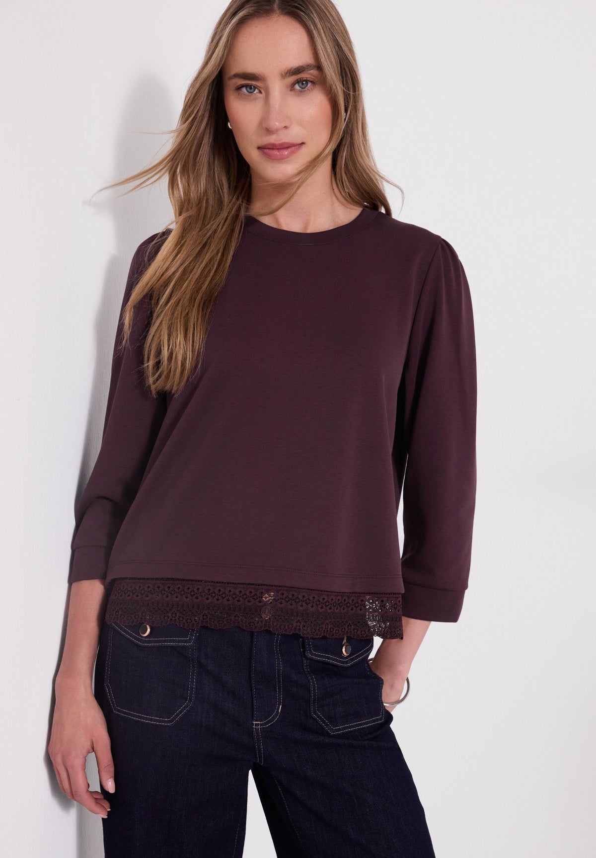 Street One Damen T-Shirts Rustic Ro