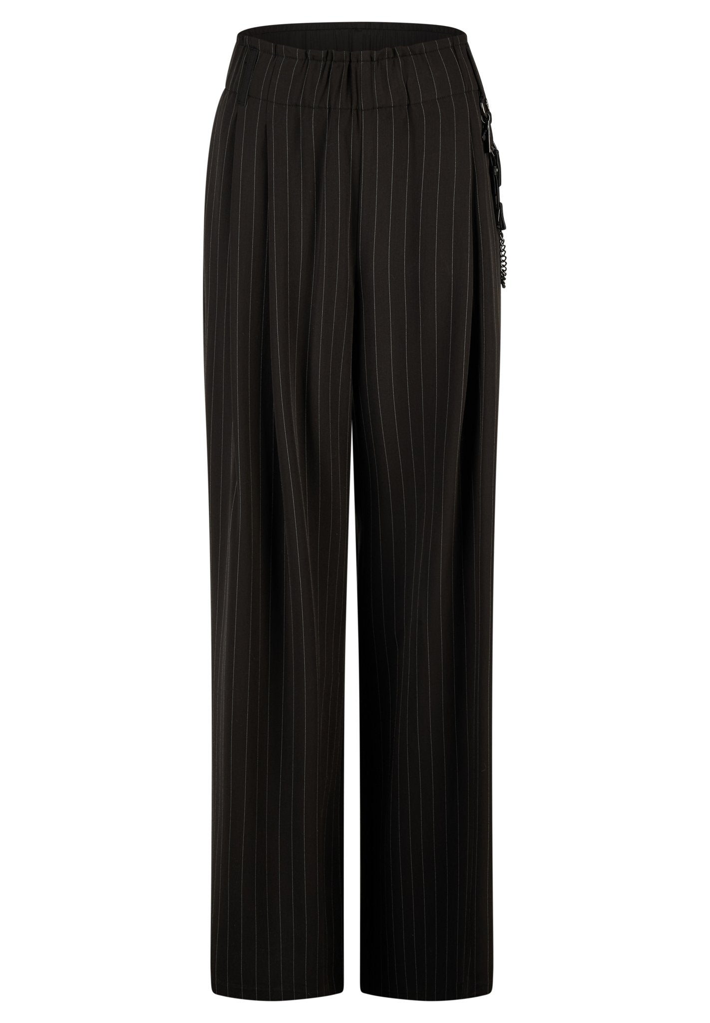 Le Comte Damen Hosen Schwarz