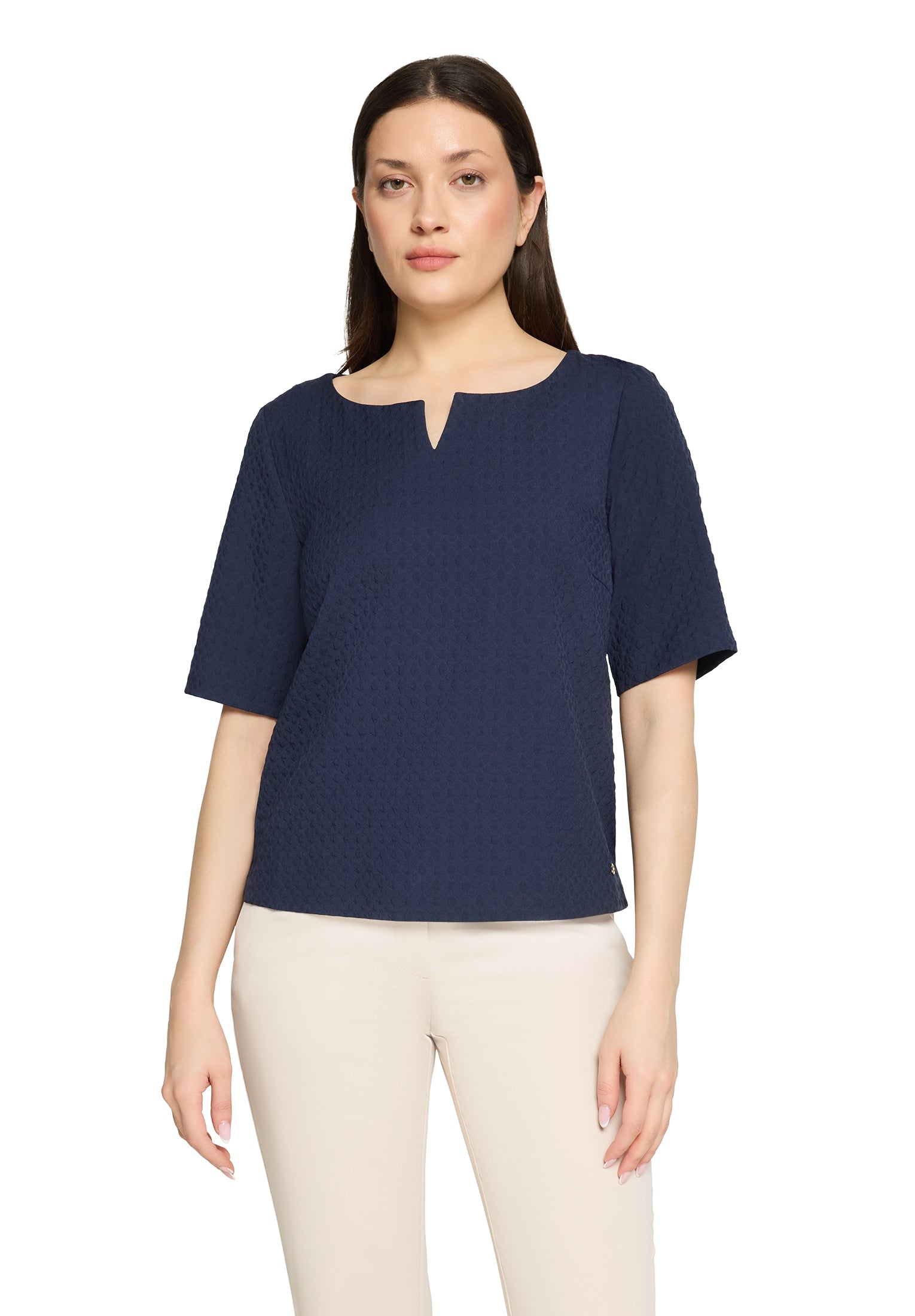 Betty & Co Damen Blusen Navy Blue
