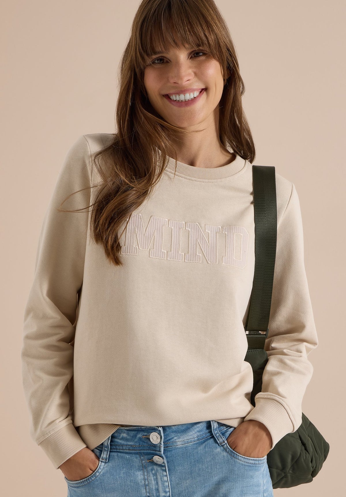 Cecil Damen Pullover  Pearl Bei