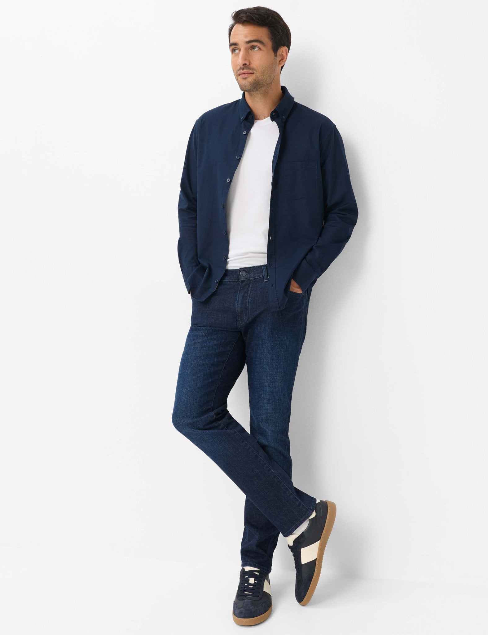 Brax Herren Jeans  Dark Blue Us