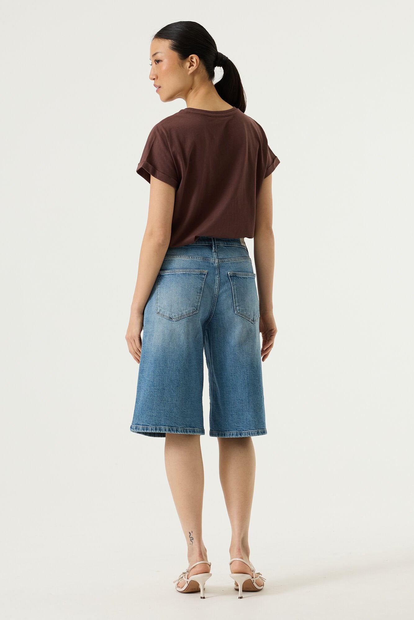 Garcia Damen T-Shirts Earth Brown