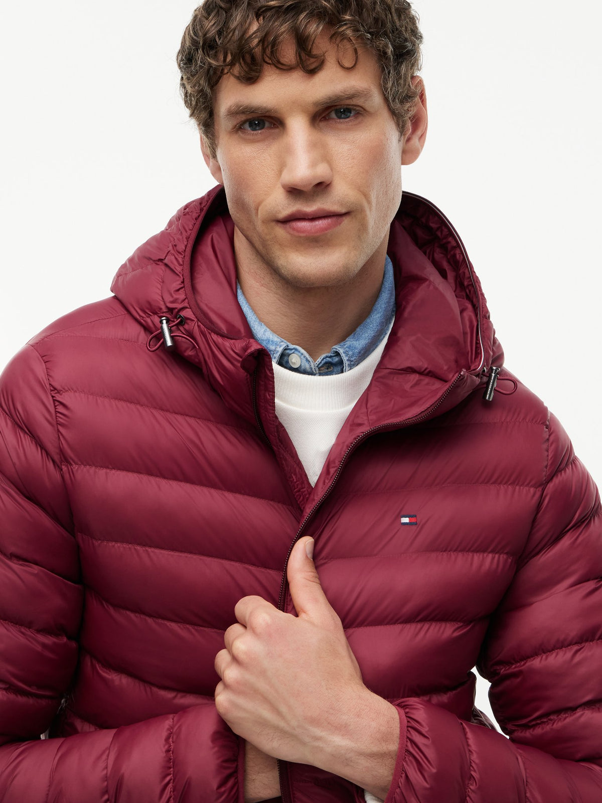 Tommy Hilfiger Herren Jacken Vlp Purple