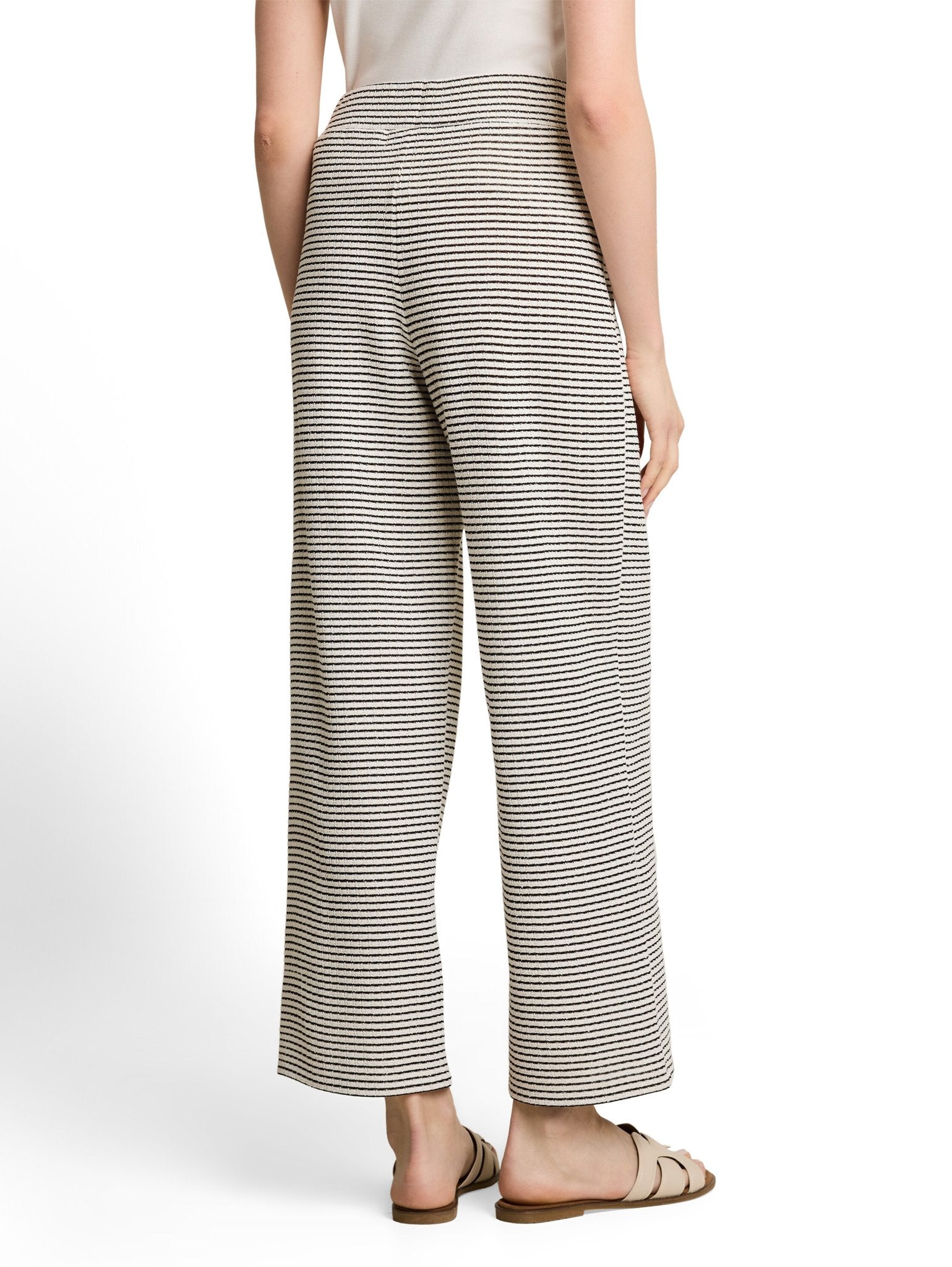 Tom Tailor denim Damen Hosen White Black Kni