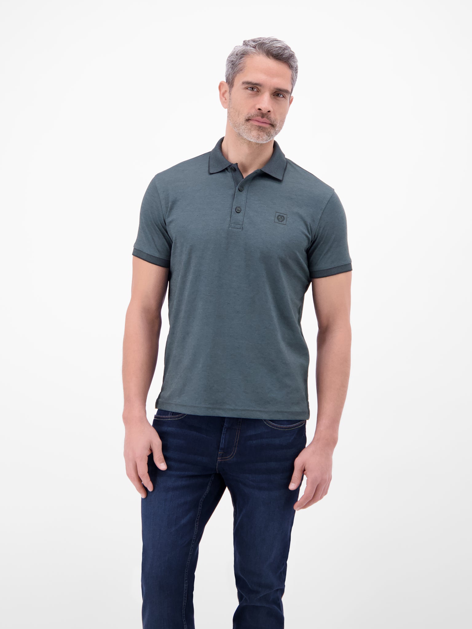 Lerros Herren Polo-Shirts Classic Navy