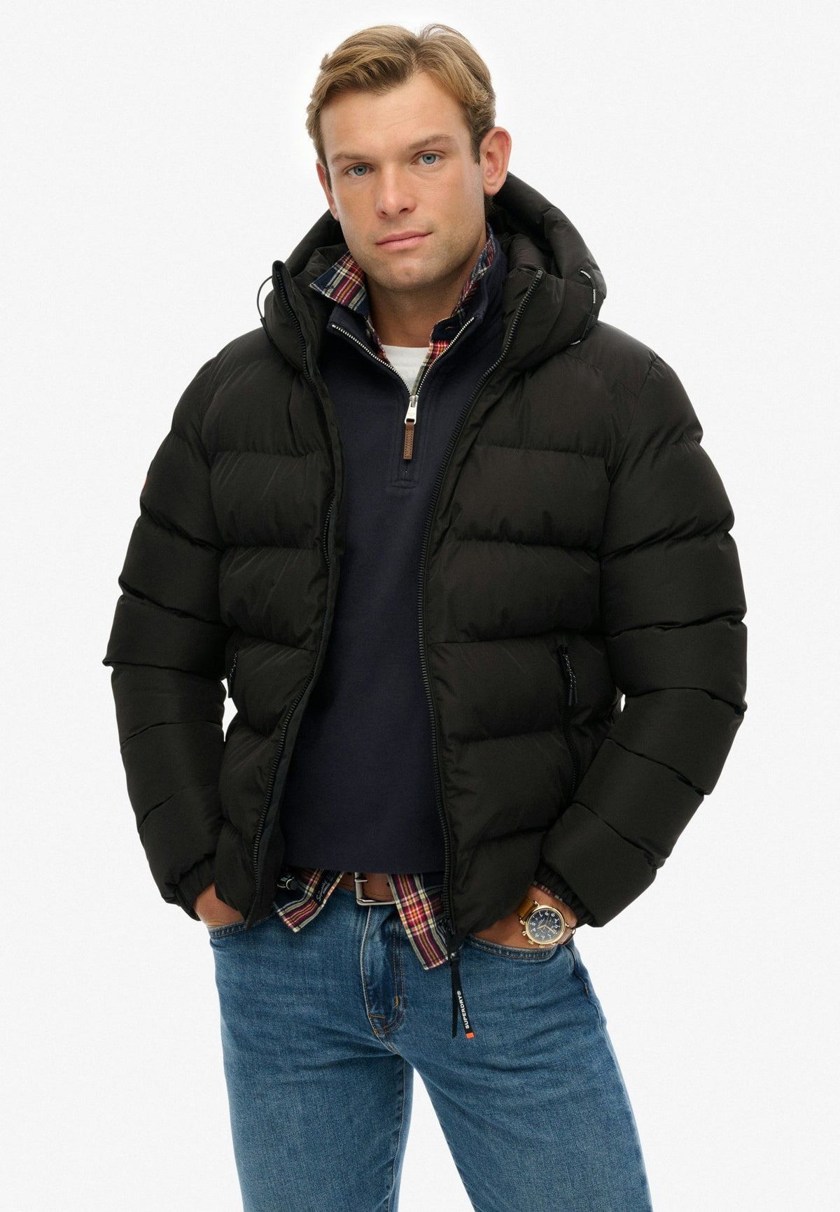 Superdry Herren Jacken A Black/Black