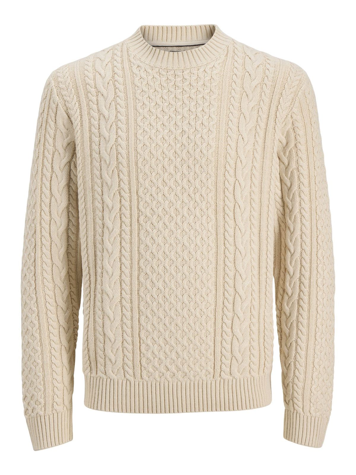 Jack & Jones Herren Pullover Parchment/Melan