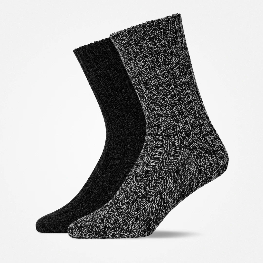 Snocks Herren  Black/Grey