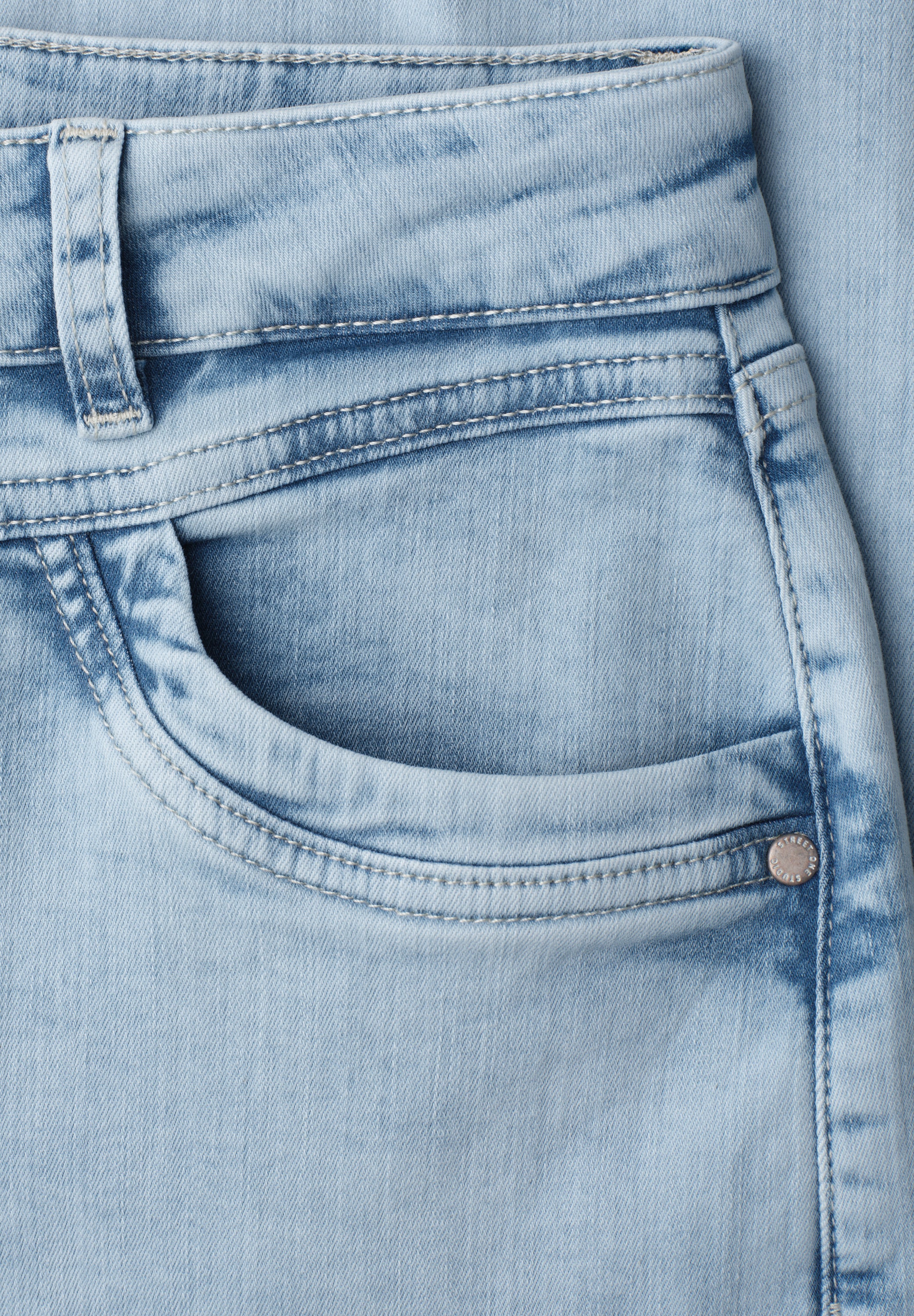 Street One Studio Damen Hosen  Ultra Ble