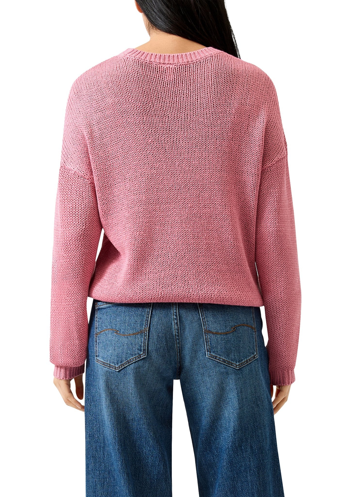 QS by S.Oliver Damen Pullover  Lilac/Pink