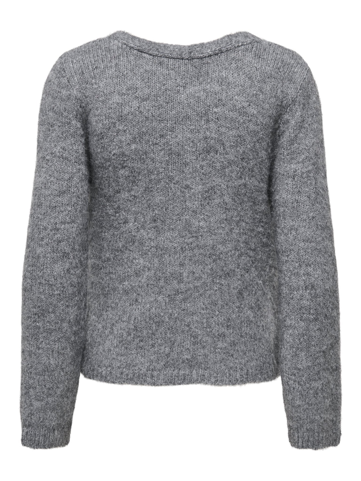 Only Damen Pullover Medium Grey Mel
