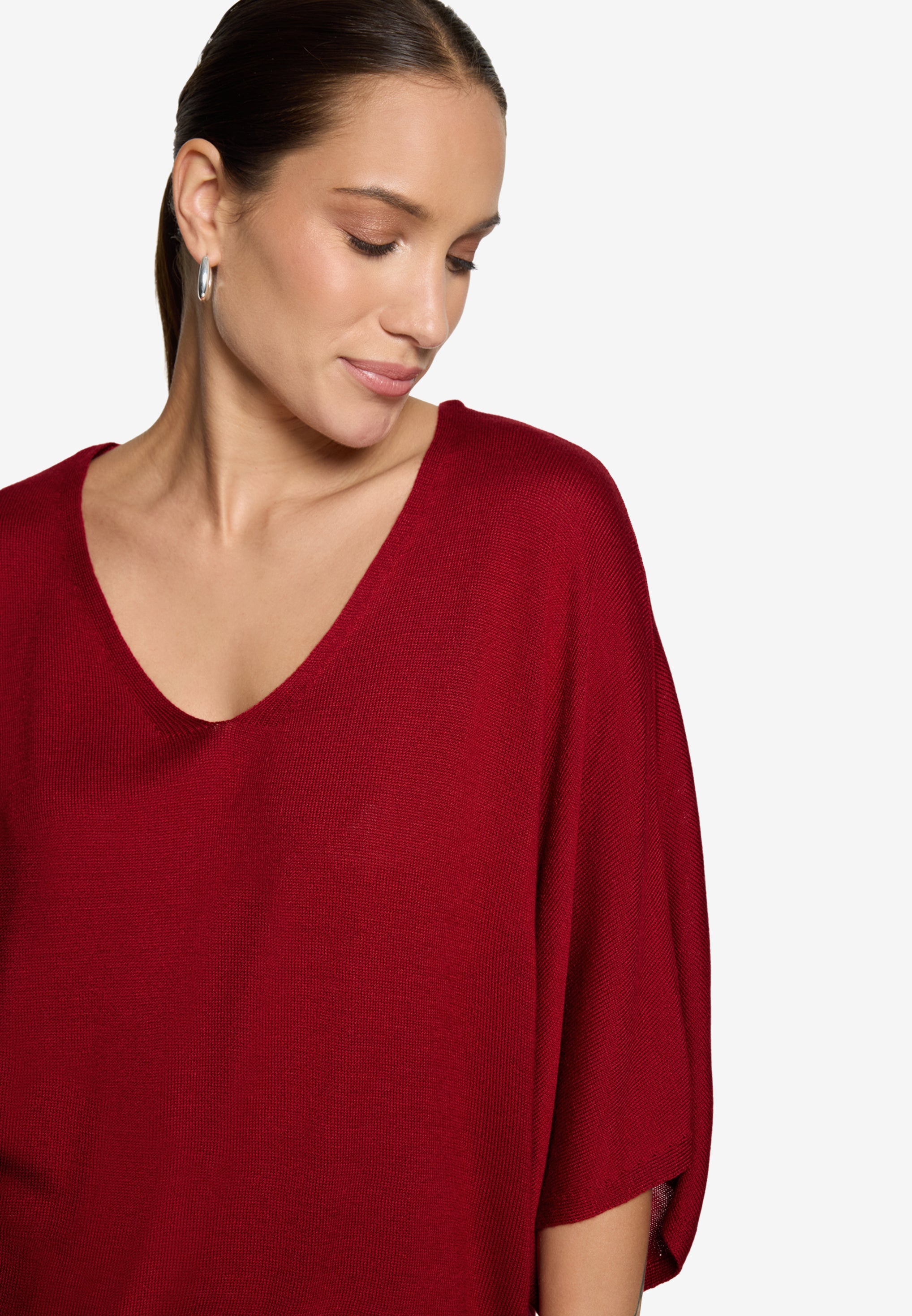 Zero Damen Pullover Candy Red