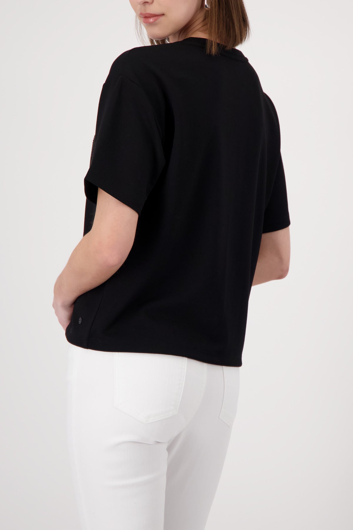 Monari Damen T-Shirts Schwarz