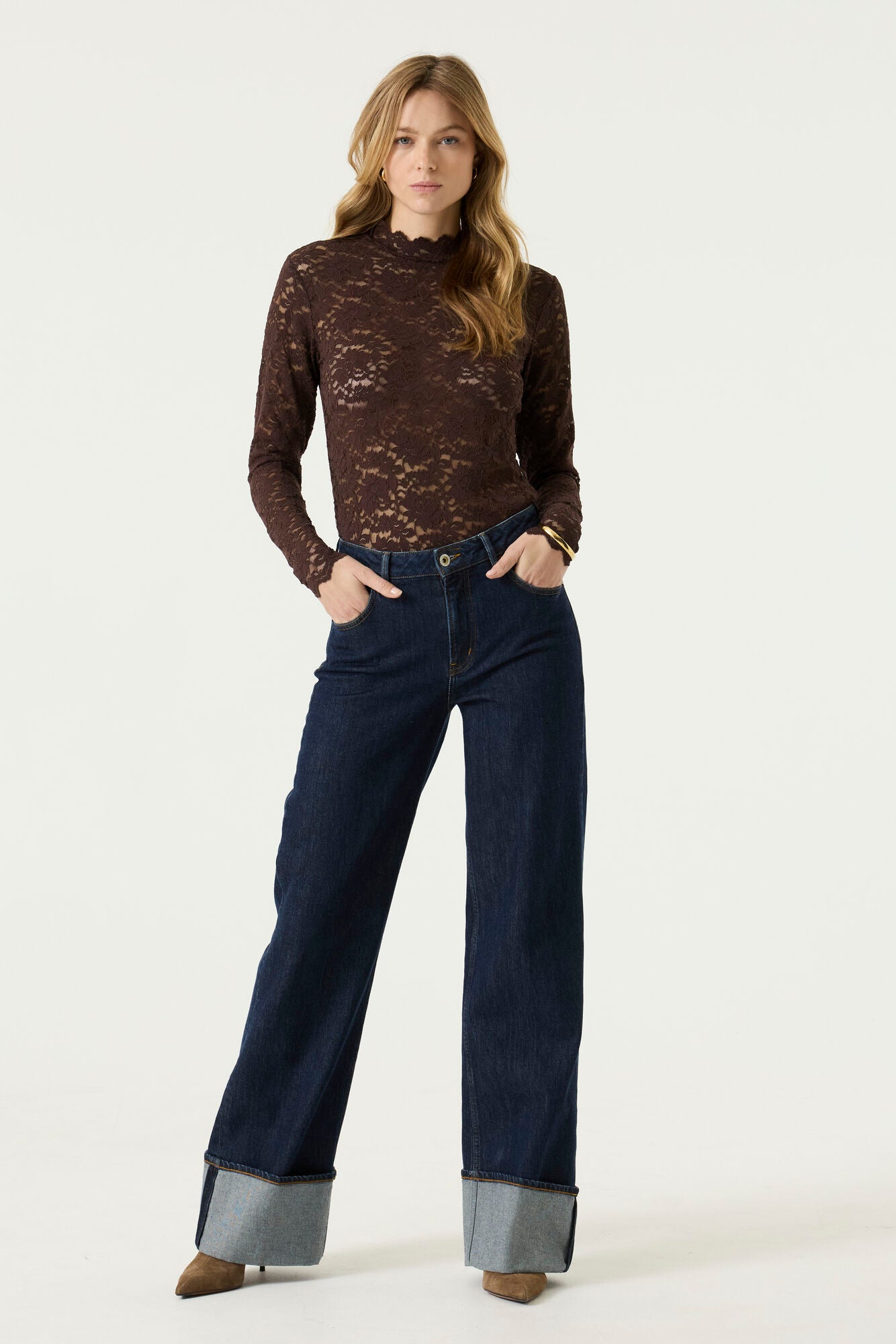 Garcia Damen T-Shirts Hazel Bloom