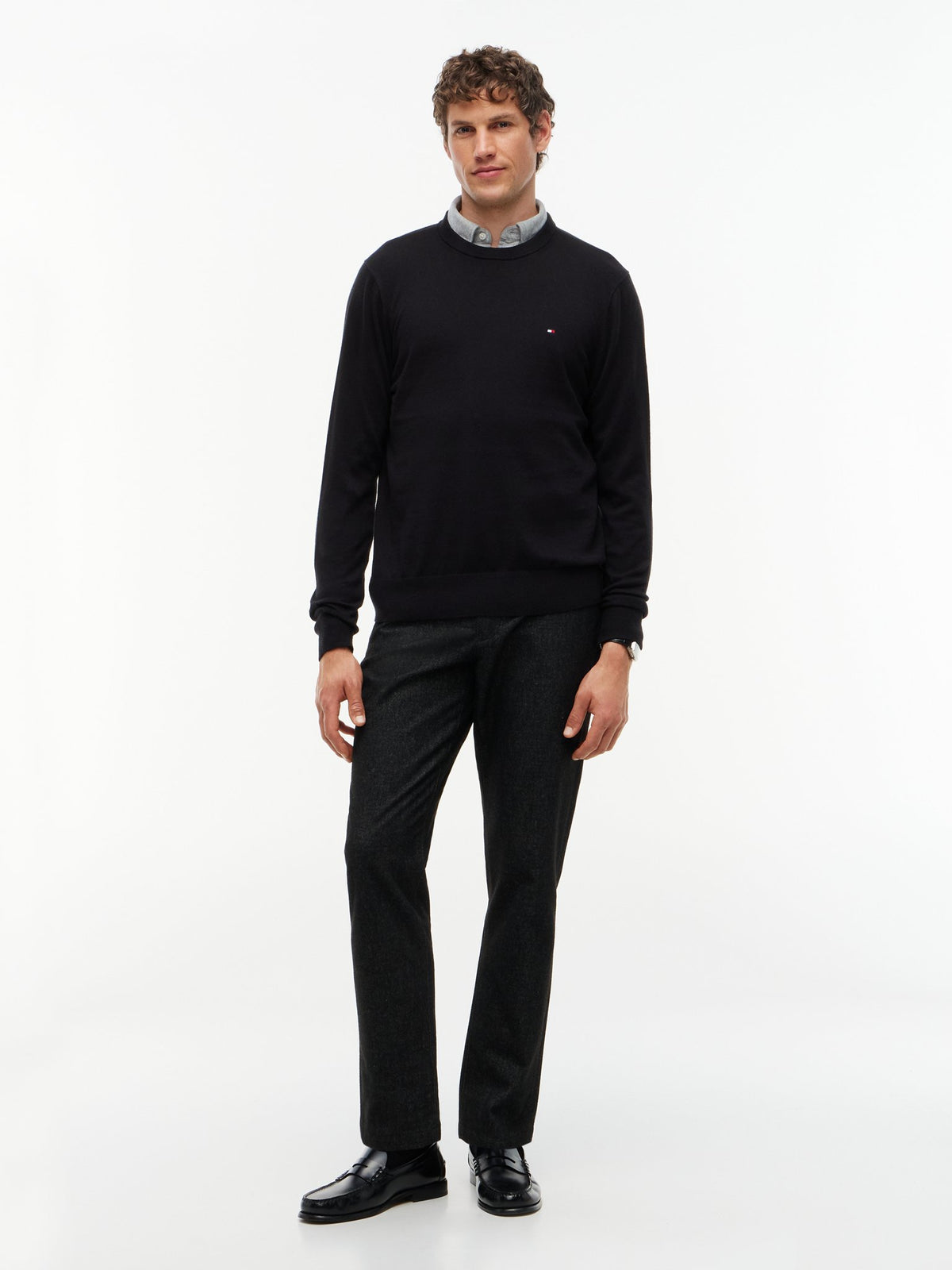 Tommy Hilfiger Herren Sweatshirts Bds Black