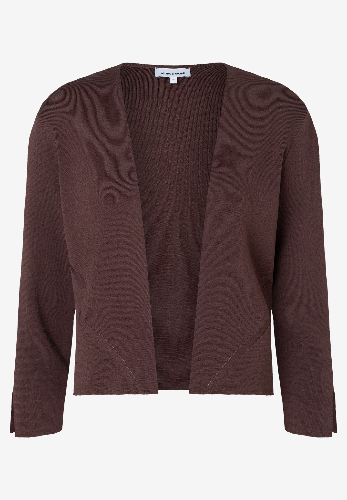 More & More Damen Strickjacken Cool Choco