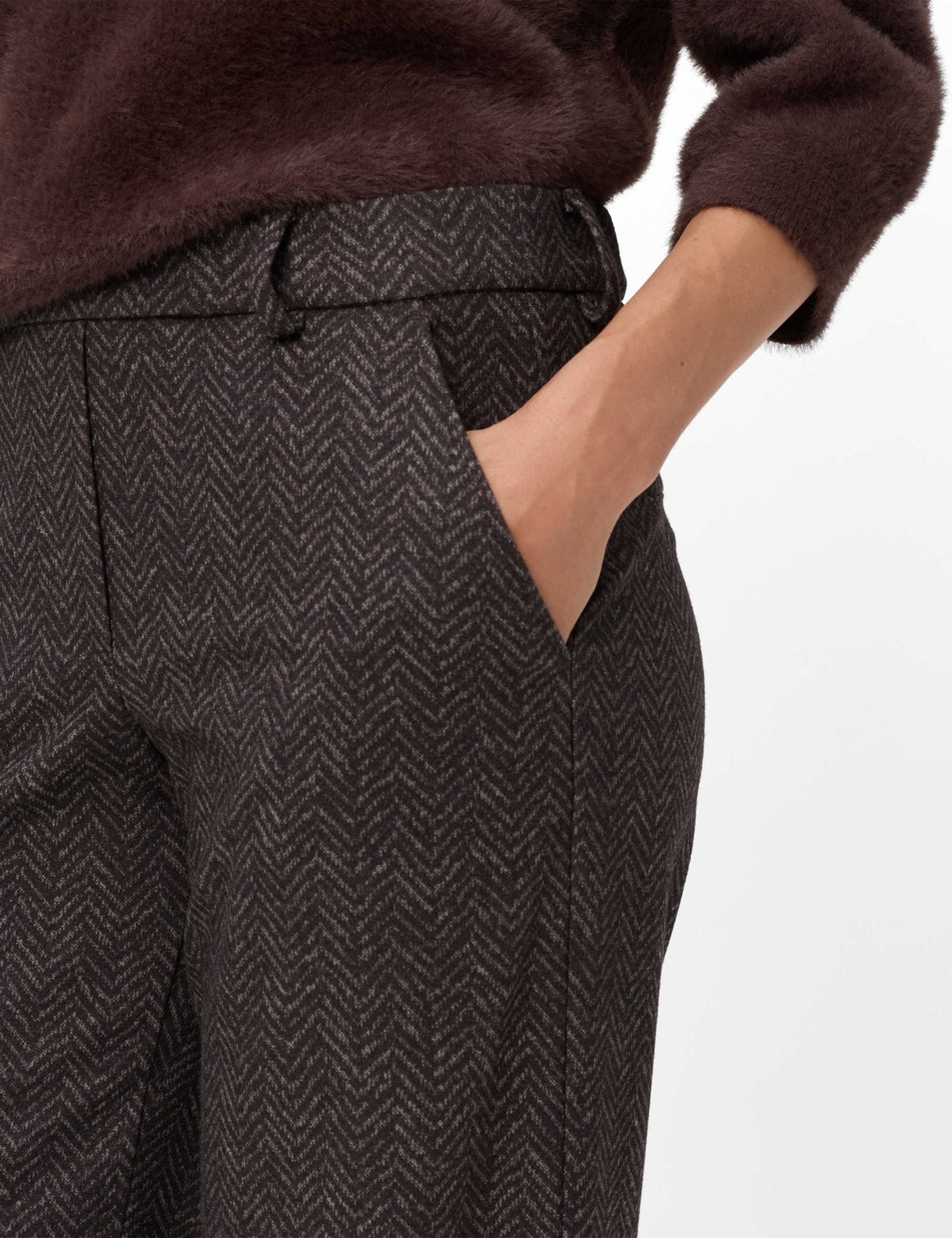 Brax Damen Hosen Brunette