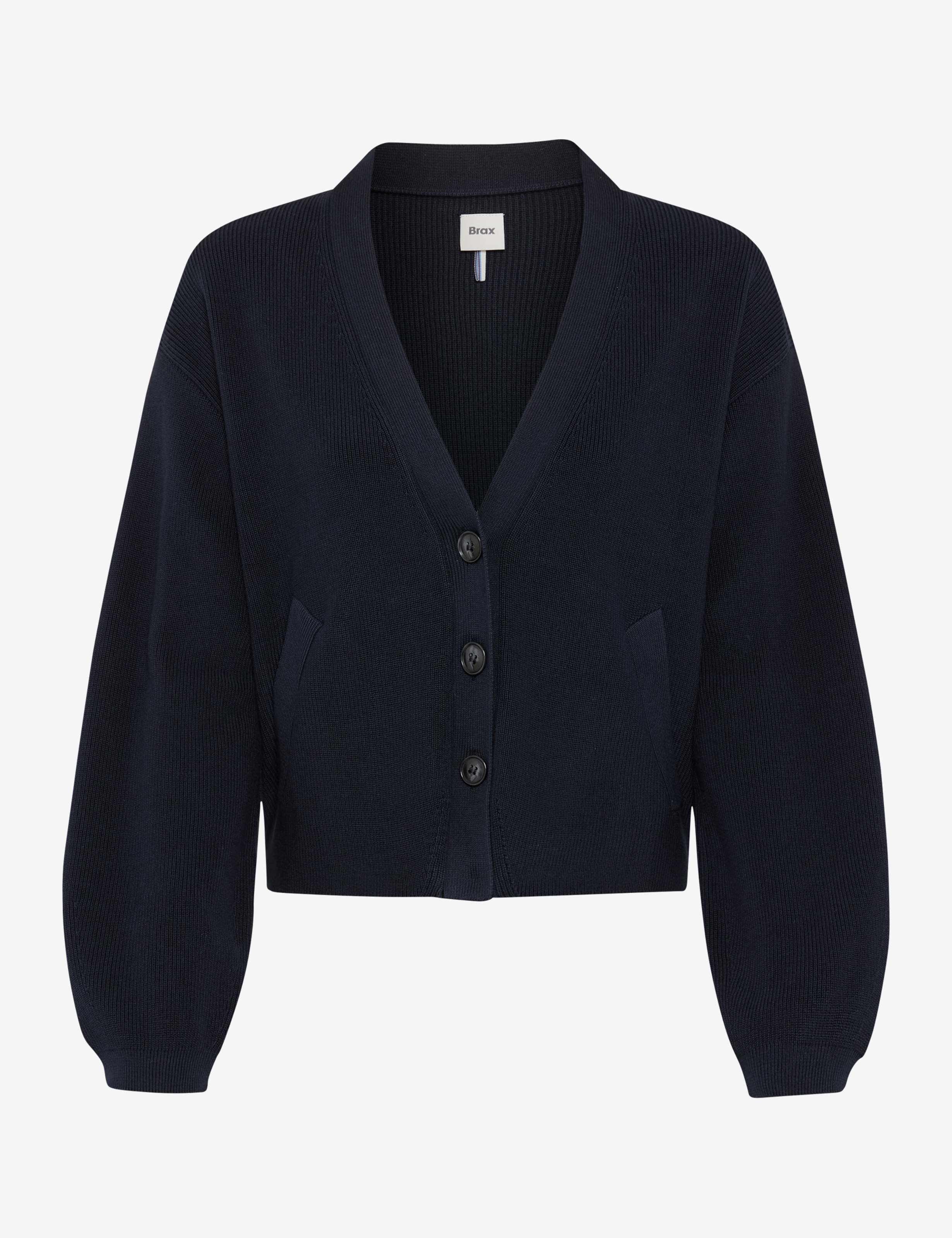 Brax Damen Strickjacken Navy