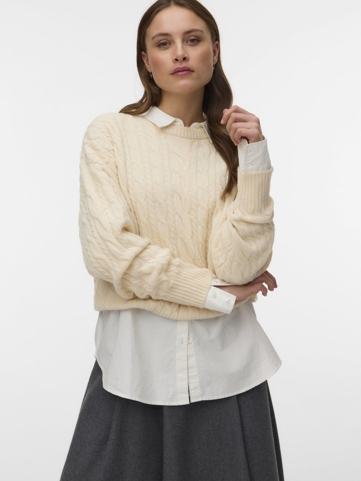 Vero Moda Damen Pullover Birch