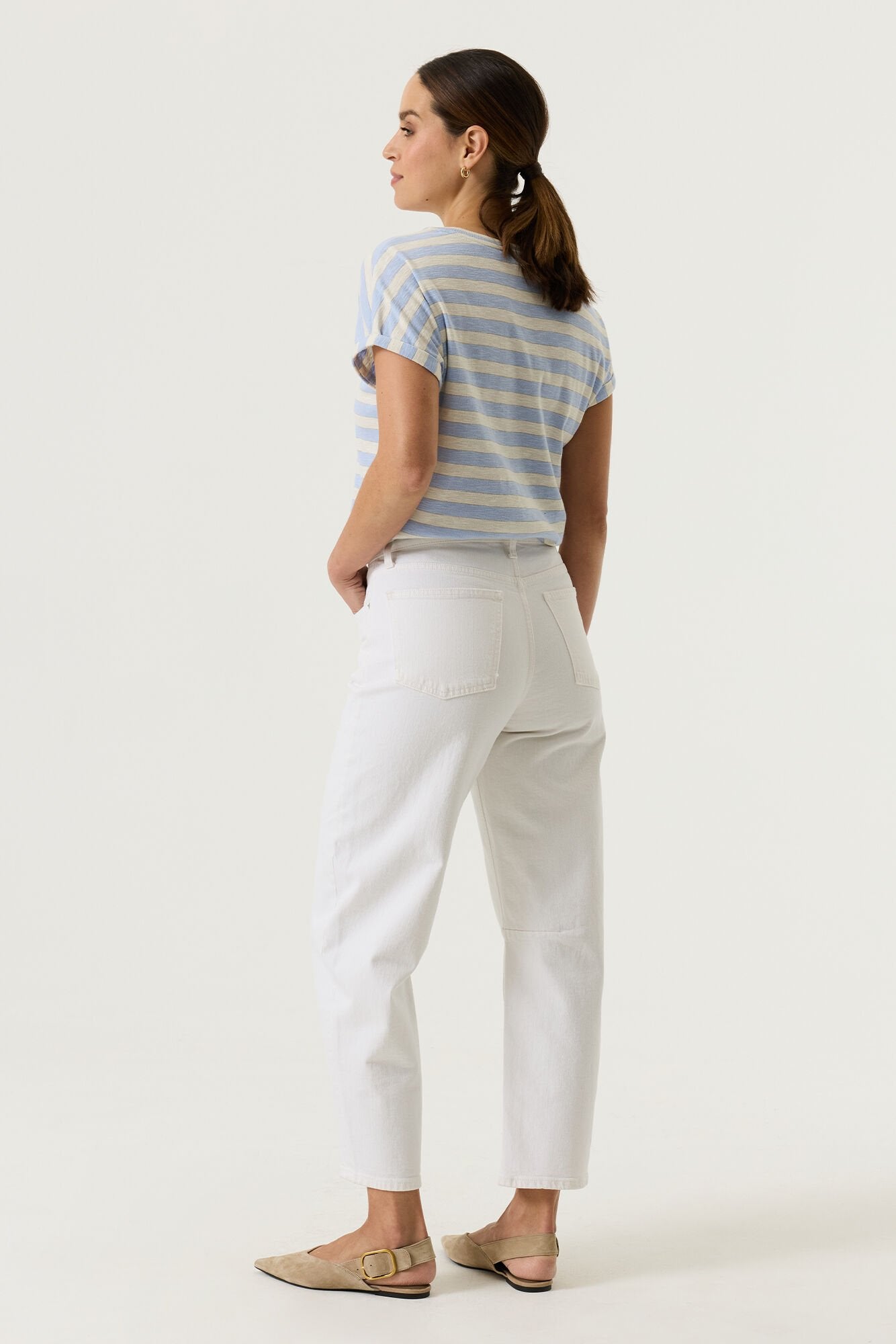 Garcia Damen T-Shirts Cornflower