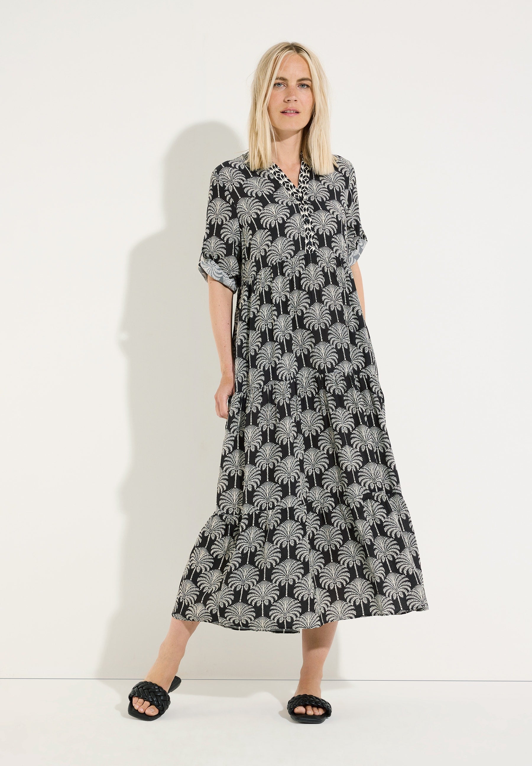 More & More Damen Kleider  Twotone Pa