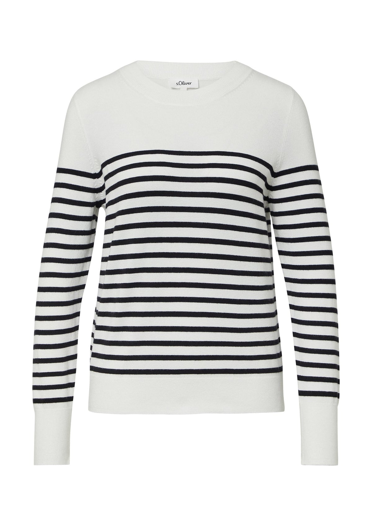 S. Oliver red Damen Pullover G White