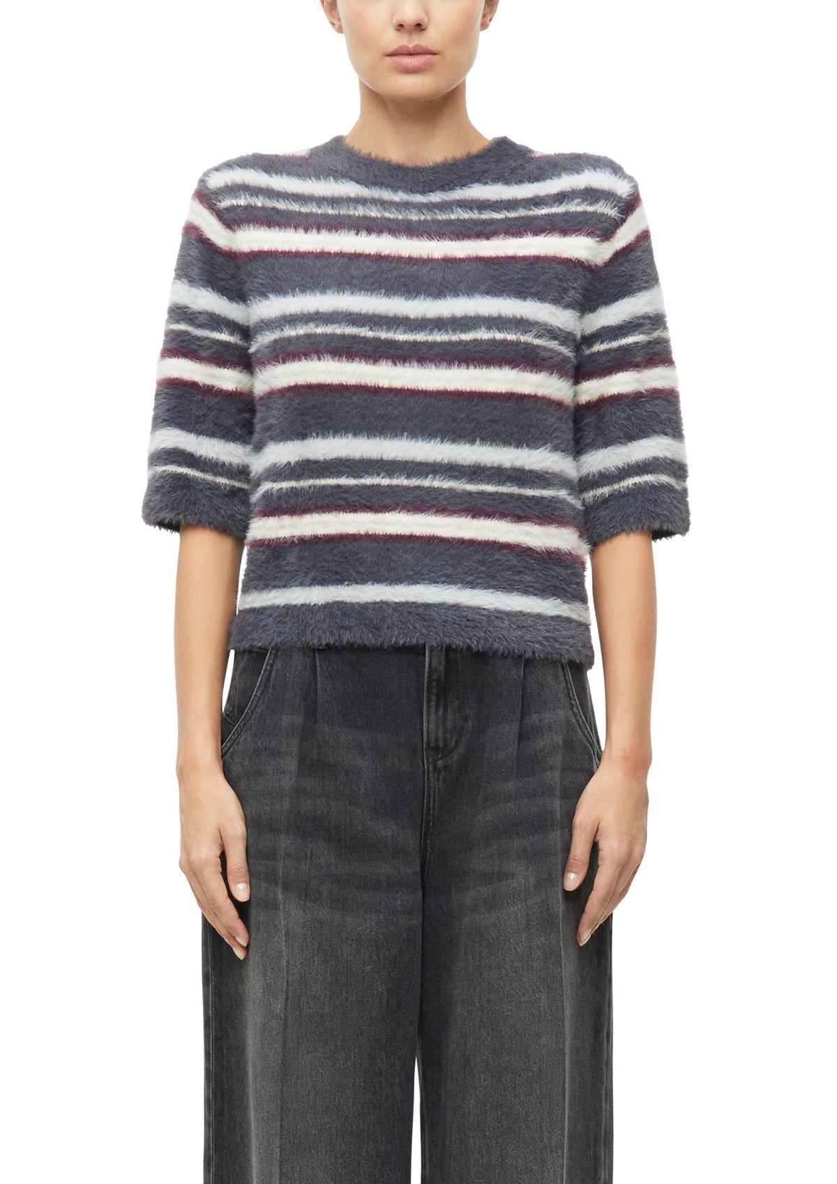 S. Oliver red Damen Pullover X Grey/Black