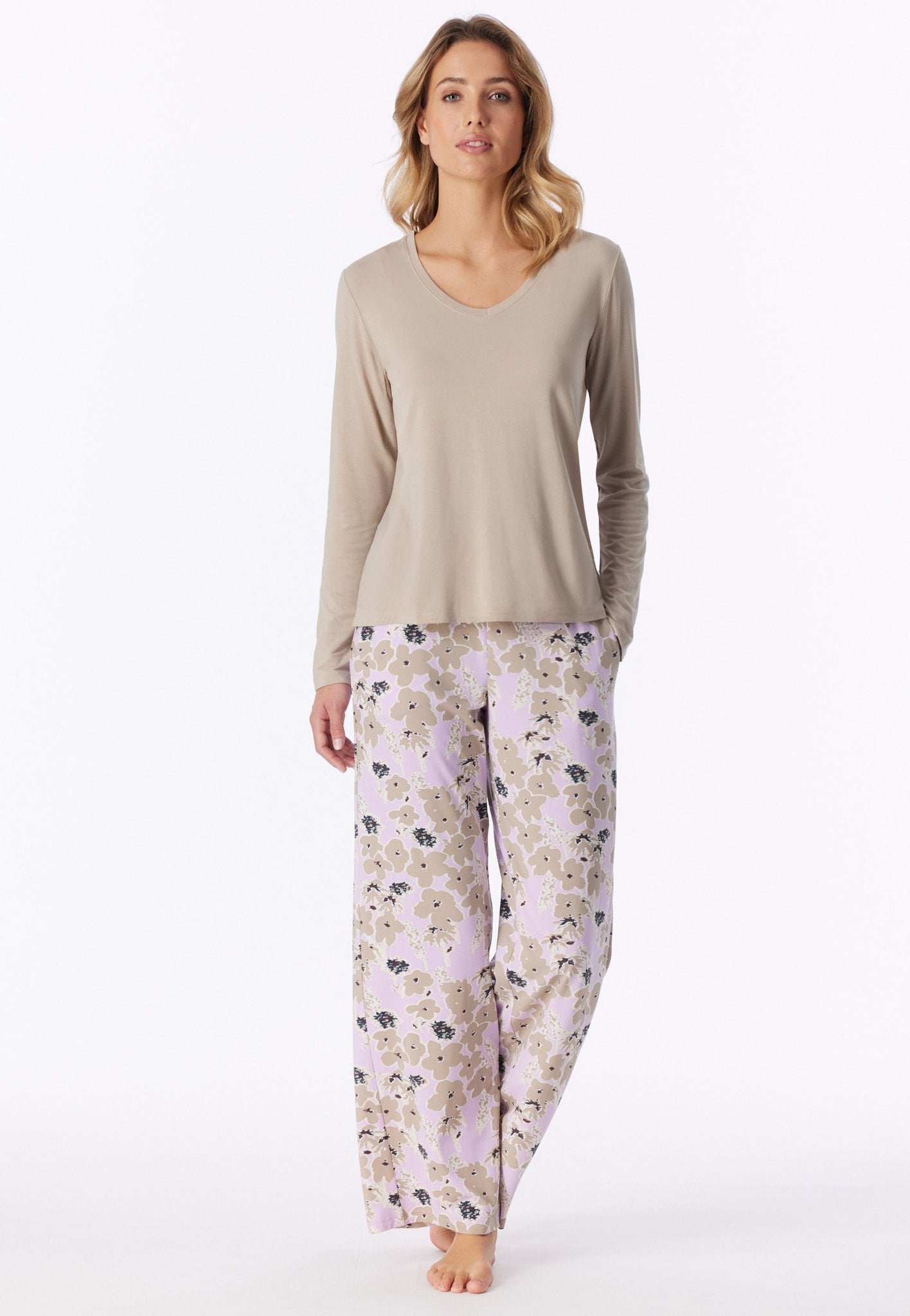 Schiesser Oberteil Bright Taupe