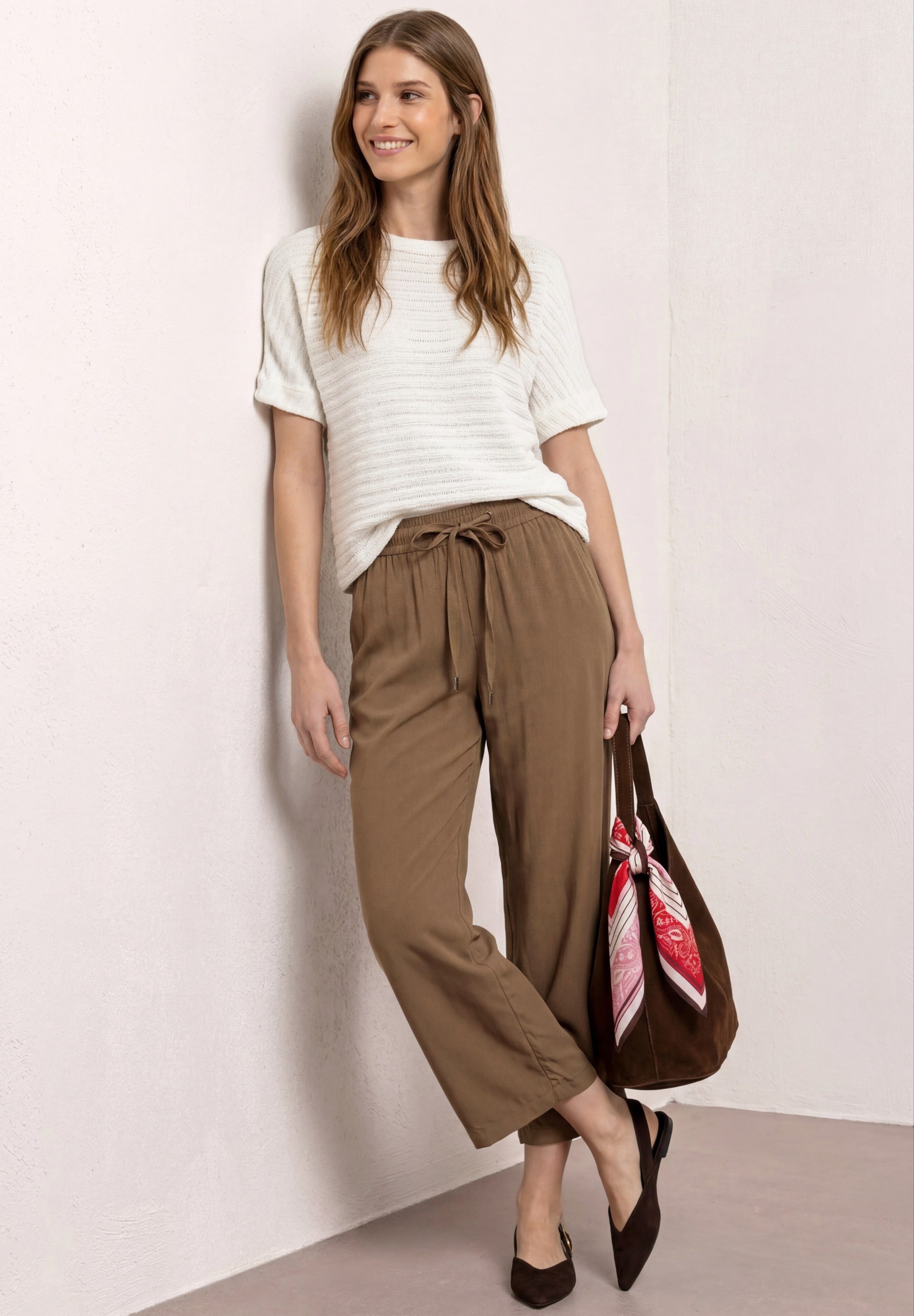 Street One Damen Hosen  Cold Brew