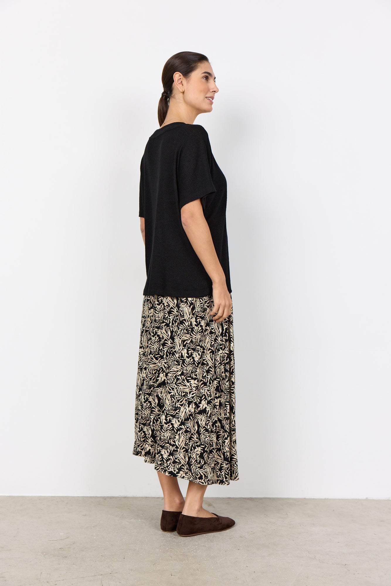 Soya Concept Damen T-Shirts Black