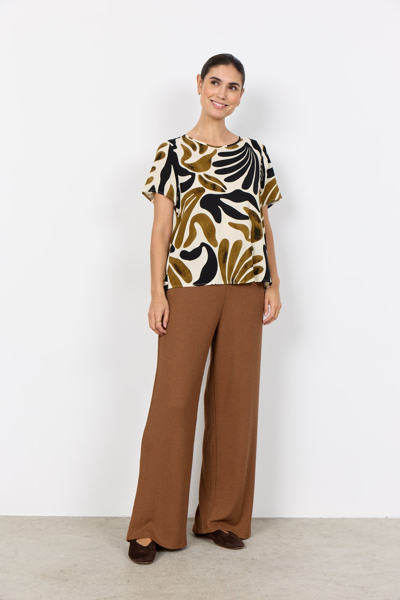 Soya Concept Damen Blusen Butternut Combi