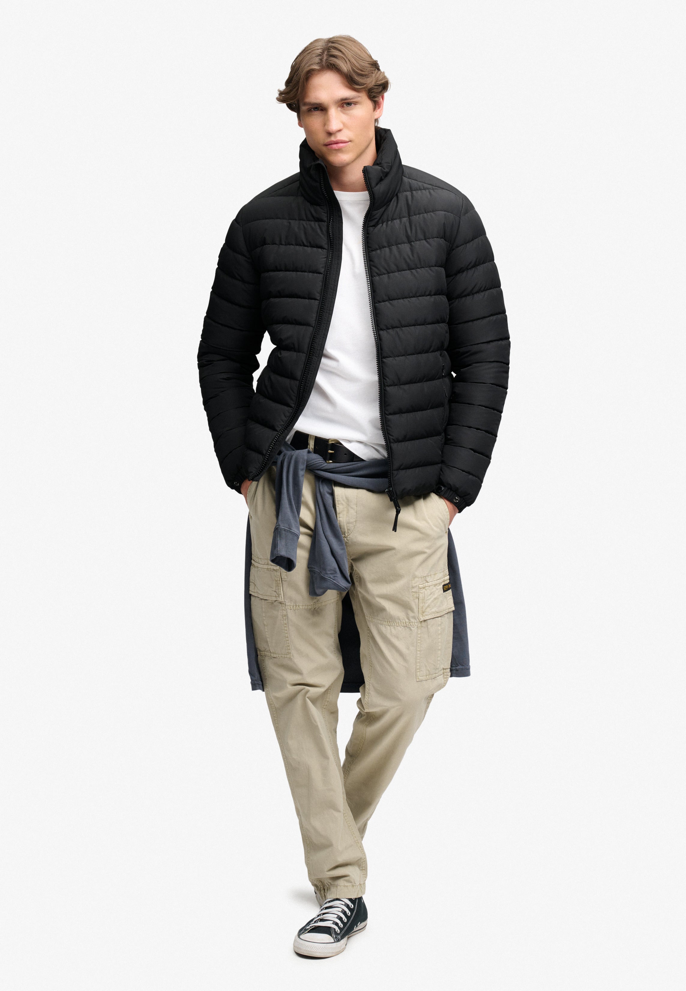 Superdry Men Herren Jacken A Jet Black
