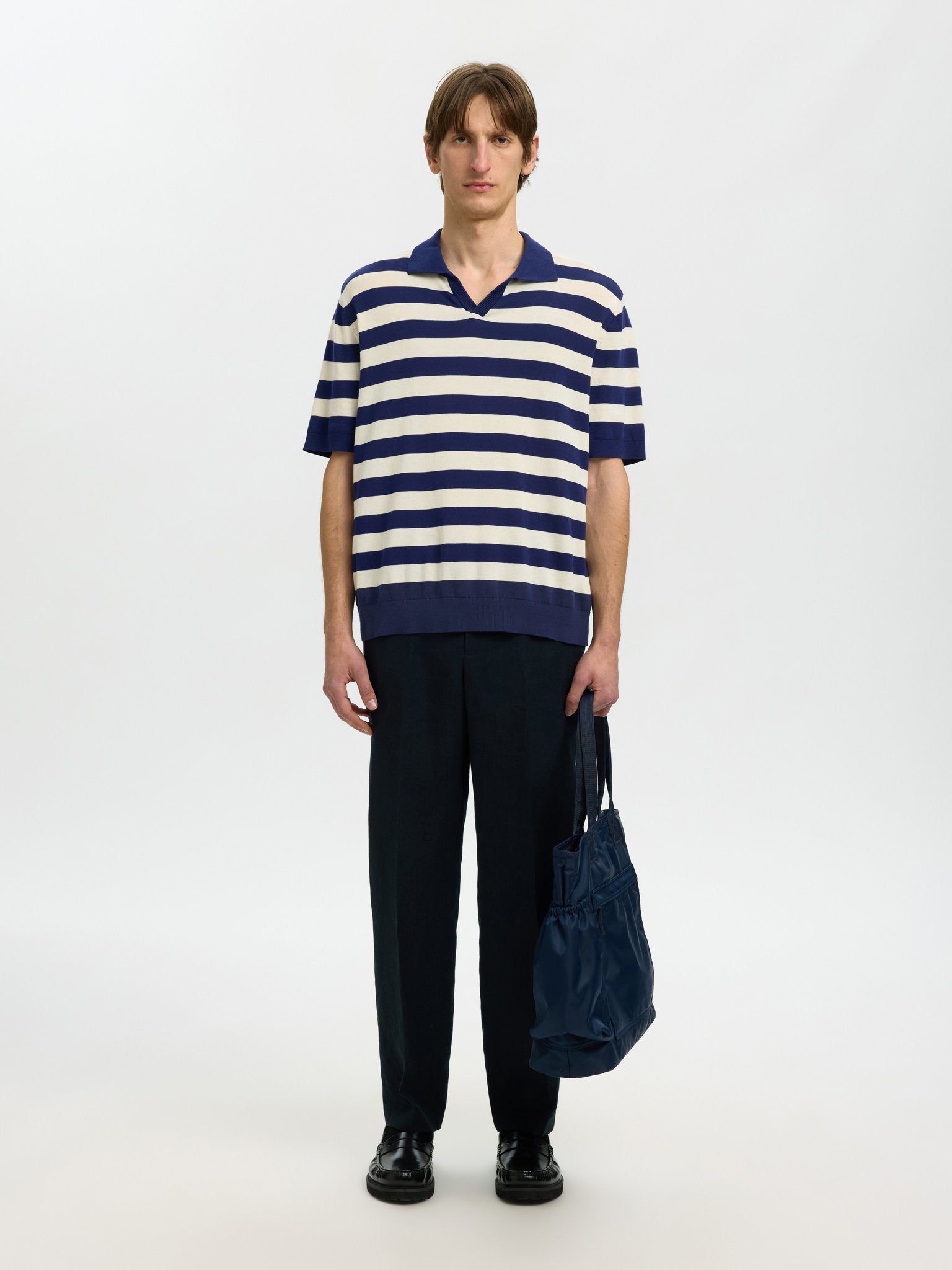 Selected homme Herren Polo-Shirts Ocean