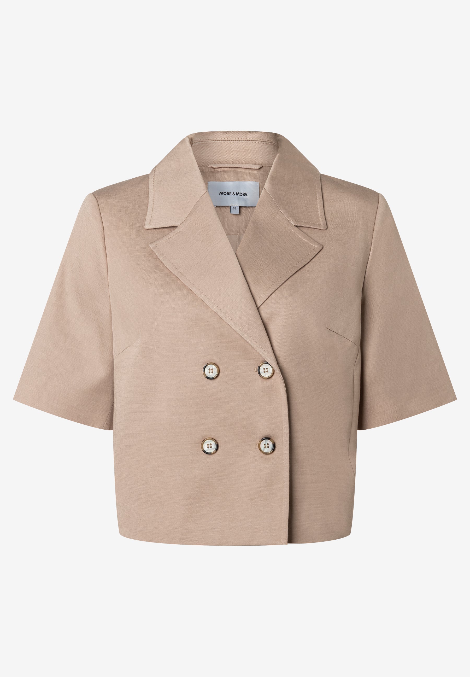 More & More Damen Blazer  Powder Bei