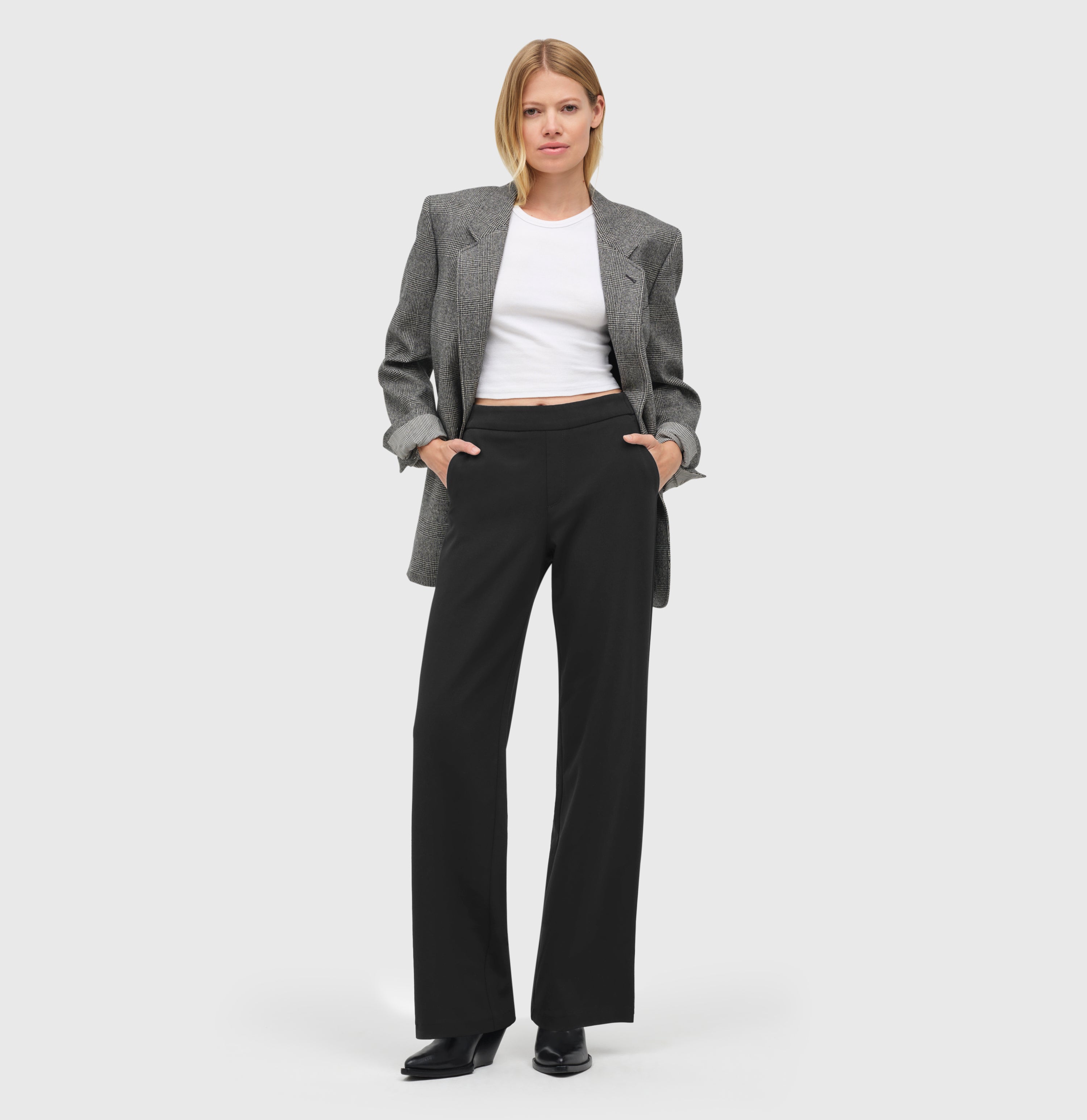 Mac Damen Hosen Black
