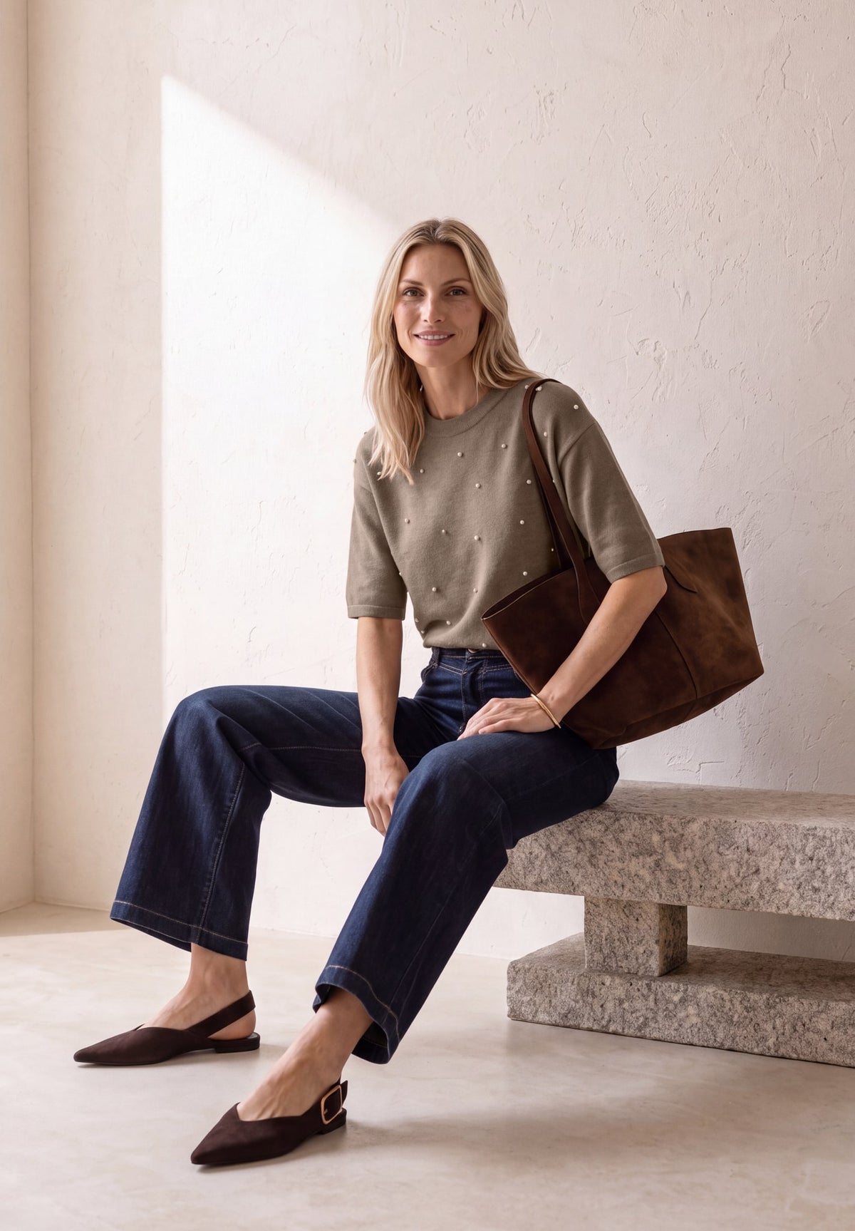Street One Damen Pullover  Sanded Am