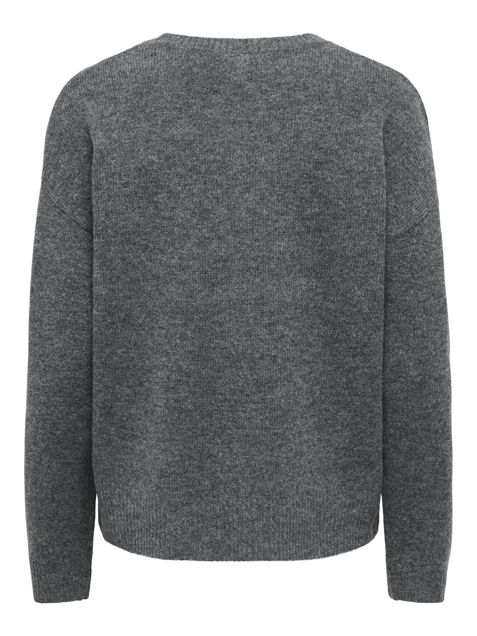 only Damen Pullover Dark Grey Melan