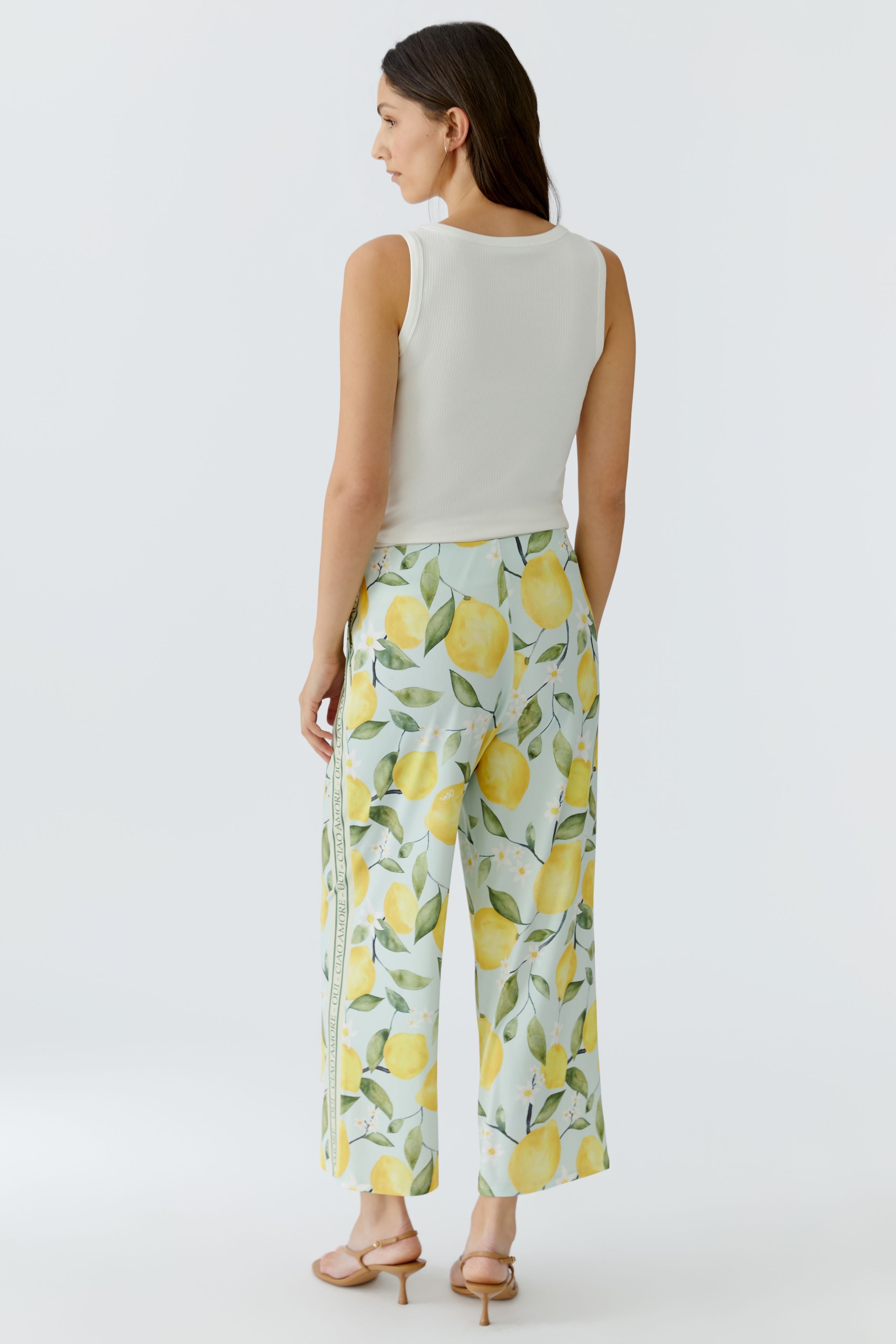 Oui Damen Jeans Lt Green Y