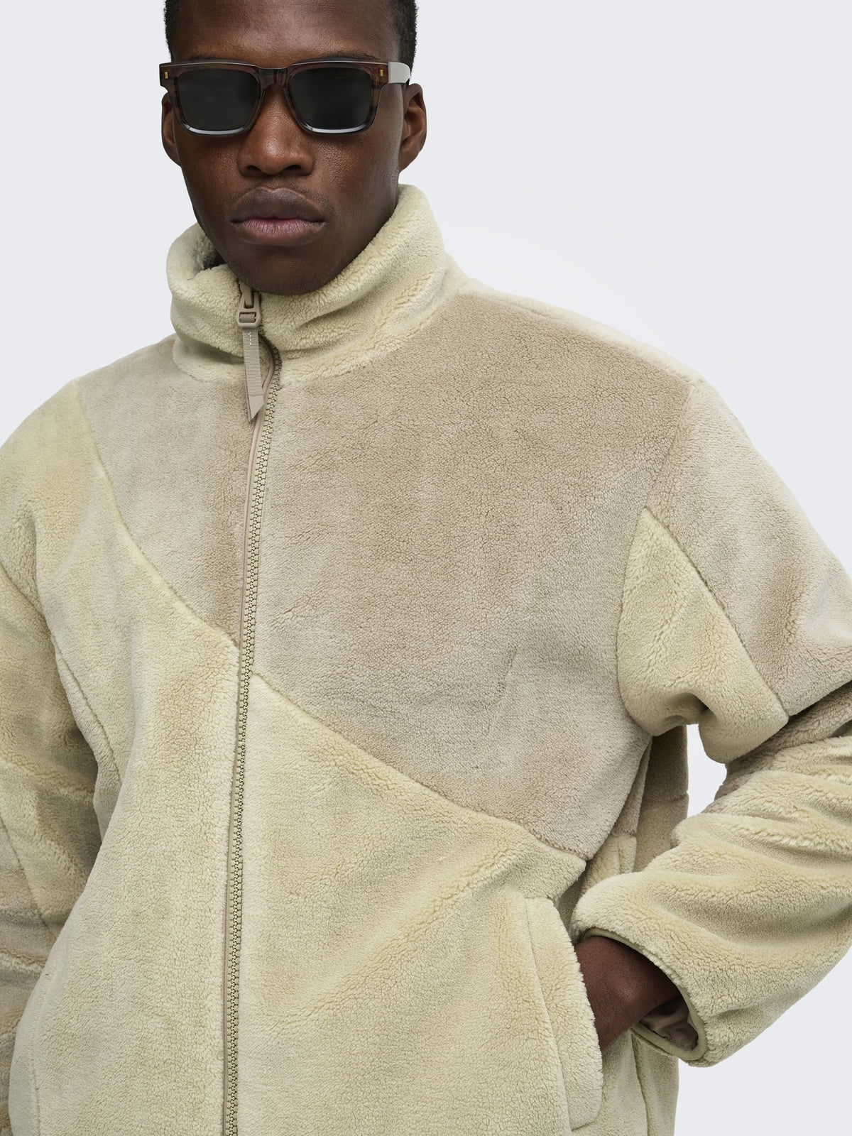 Only & Sons Herren Jacken Chinchilla/Pale